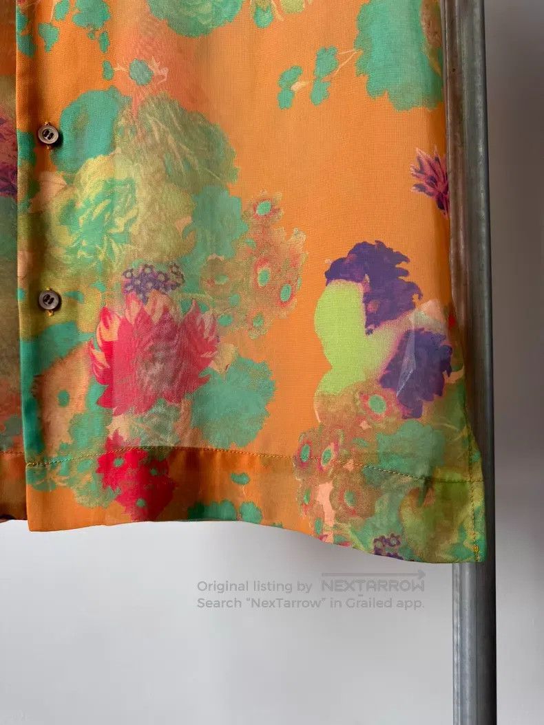 Dries Van Noten Dries Van Noten Floral Shirt Size US S / EU 44-46 / 1 - 3 Thumbnail