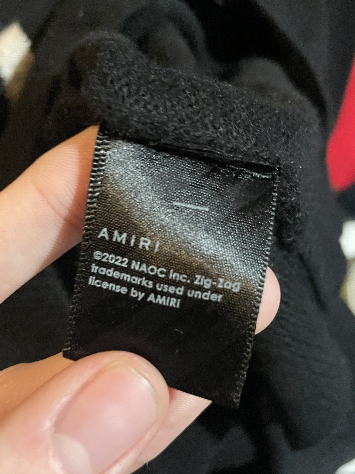 Amiri Amiri Raw Logo Smoke Knit Crewneck Brand New Size US M / EU 48-50 / 2 - 4 Thumbnail