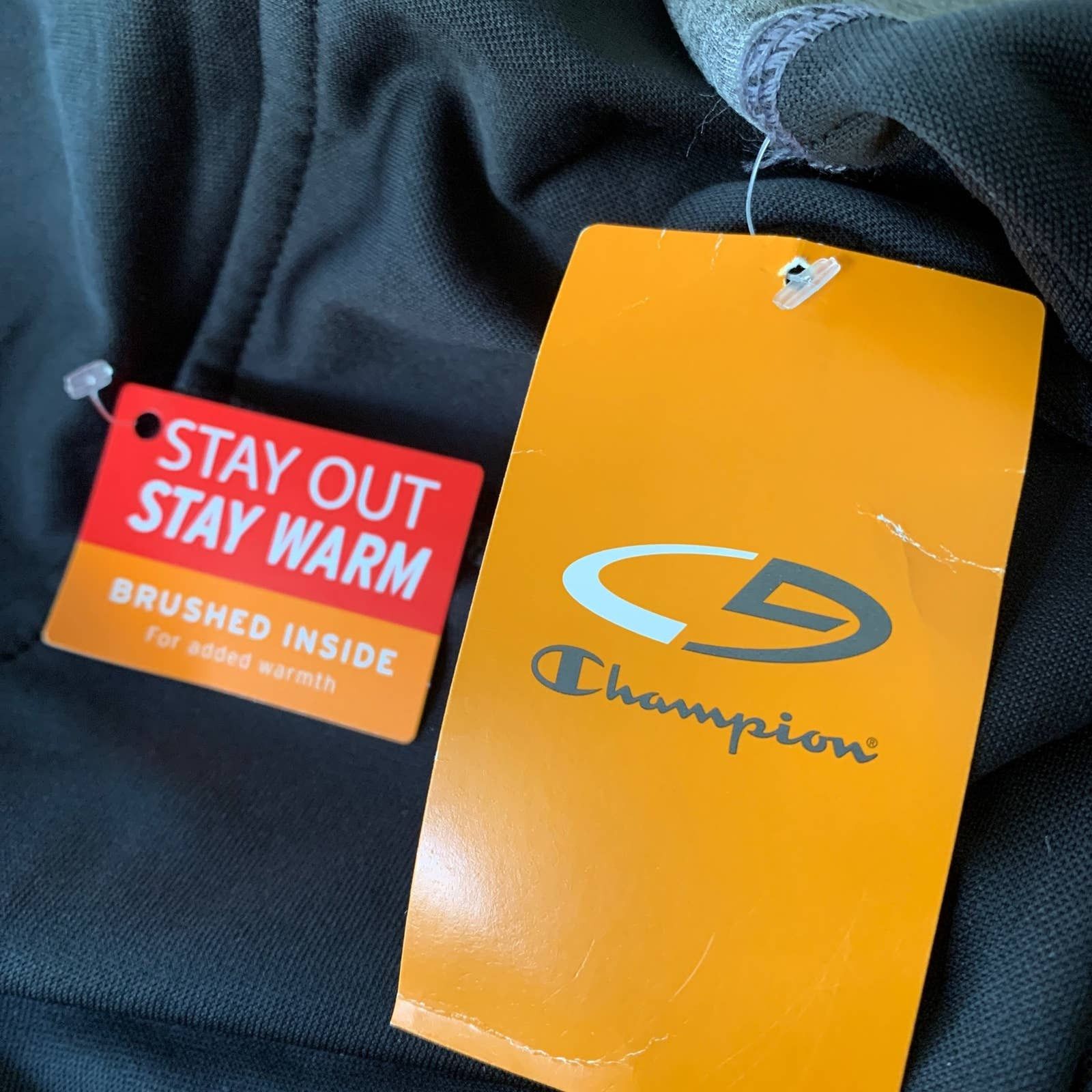 Champion Champion Men's Size M Jacket Hoodie Duo Dry Thumb holes NEW Size US M / EU 48-50 / 2 - 10 Thumbnail