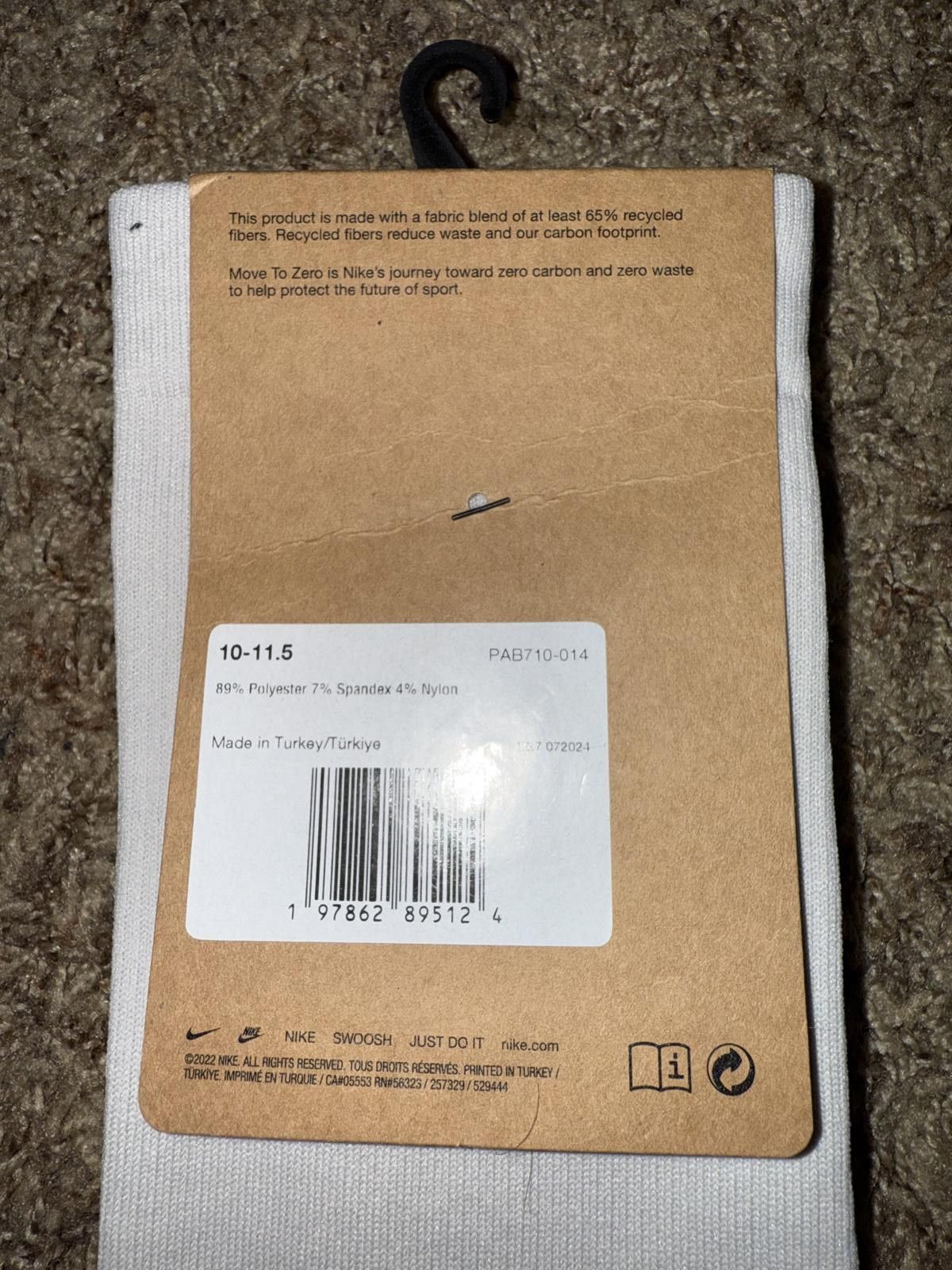 Nike Nike Men’s Tottenham 2025-2026 Home Vapor Strike Knee-High Soccer Socks Sample Size ONE SIZE - 4 Thumbnail