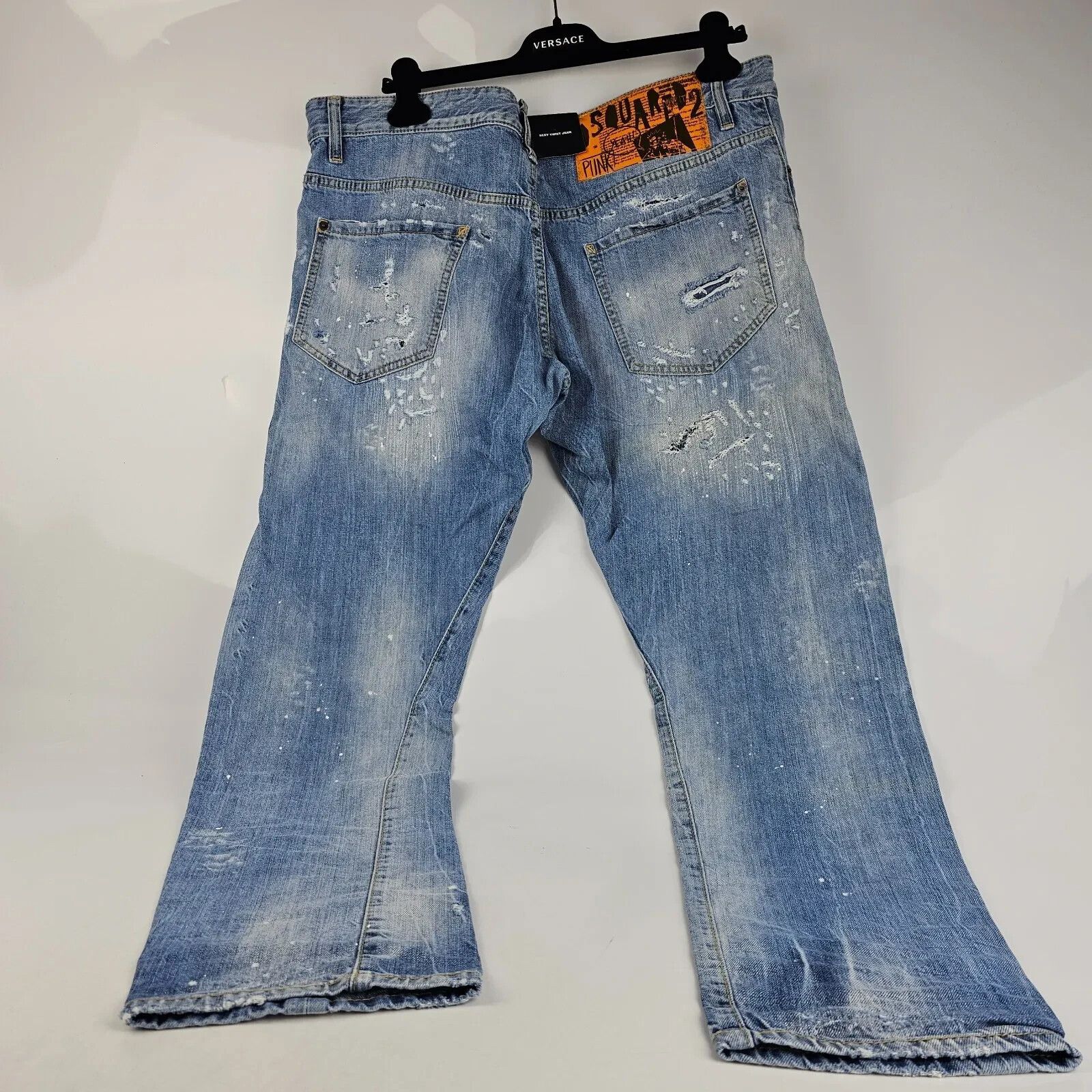 Dsquared2 DSQUARED2 Blue Skater Jeans New IT56 Size US 36 / EU 52 - 2 Thumbnail