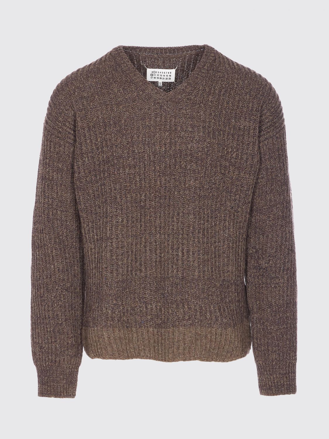 Maison Margiela Maison Margiela Sweater Men Brown Size US M / EU 48-50 / 2 - 1 Thumbnail