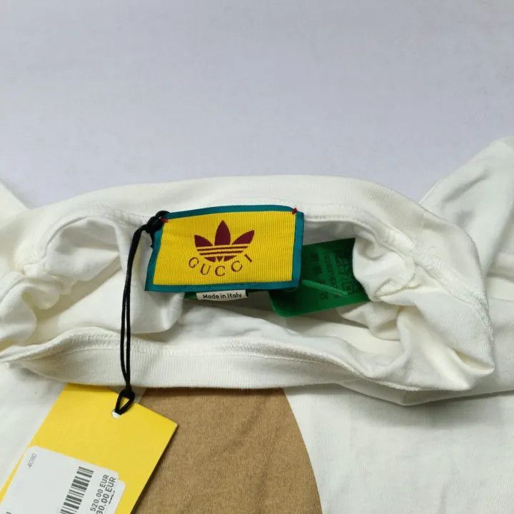 Gucci Gucci Gucci x Adidas Logo Print T-Shirt -2506 Size US S / EU 44-46 / 1 - 6 Thumbnail