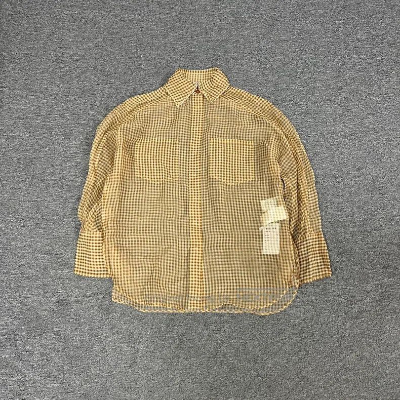 Fendi Fendi Pure Silk Woven Organza Checkered Shirt Size XS / US 0-2 / IT 36-38 - 1 Thumbnail