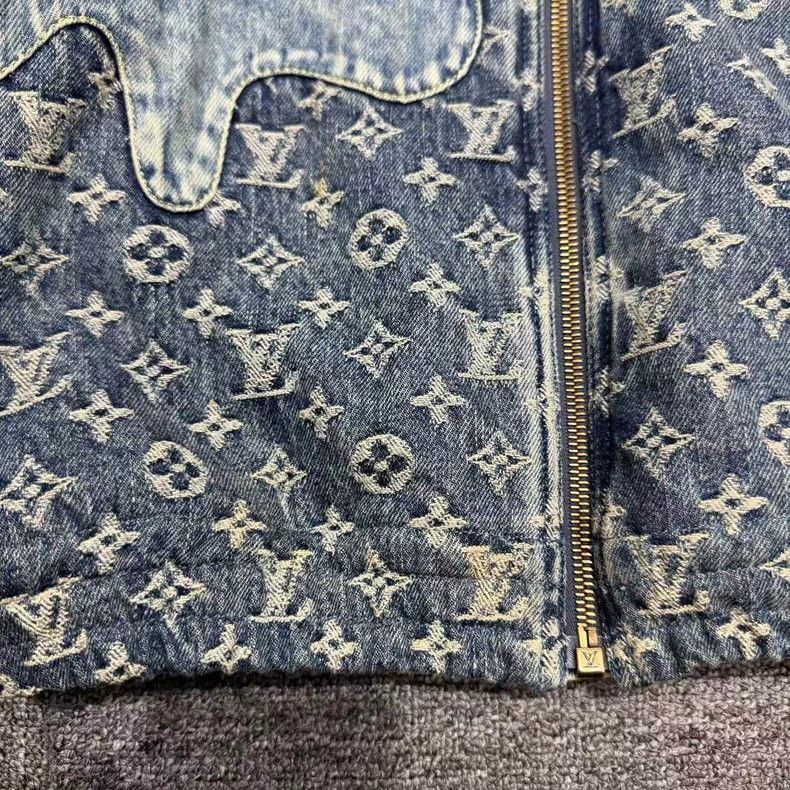 Louis Vuitton Louis Vuitton Structured paneled denim jacket 2501-Nextarro Size US M / EU 48-50 / 2 - 3 Thumbnail
