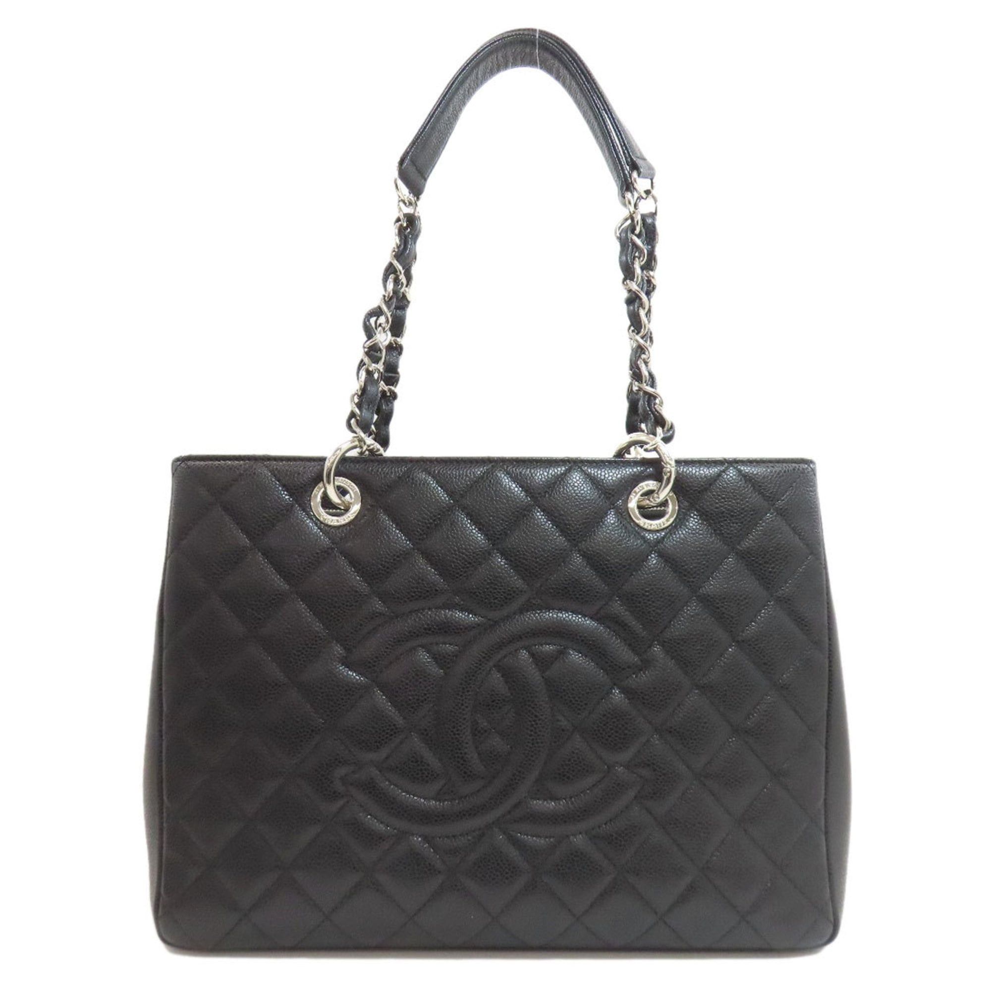 Chanel CHANEL Matelasse Silver Hardware Tote Bag in Grained Calfskin, Women's Size ONE SIZE - 1 Thumbnail