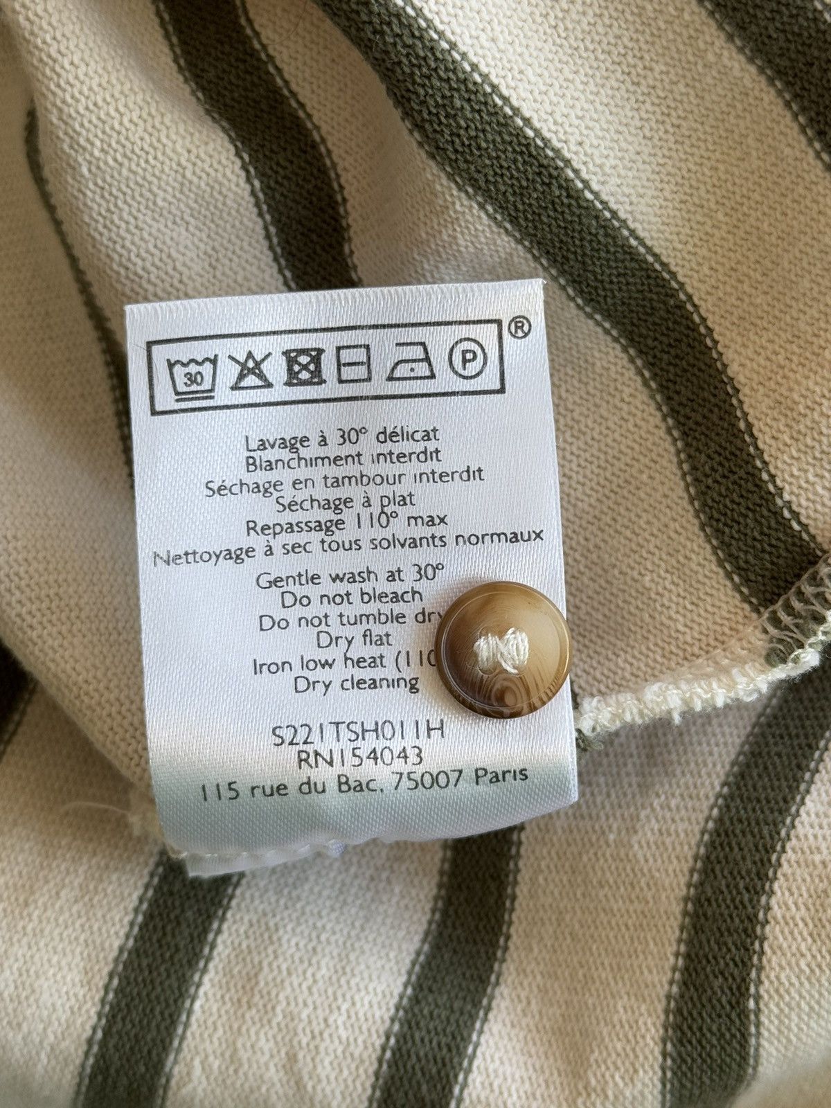 Designer × Sezane Sezane Paris striped longsleeve blouse Size L / US 10 / IT 46 - 6 Thumbnail