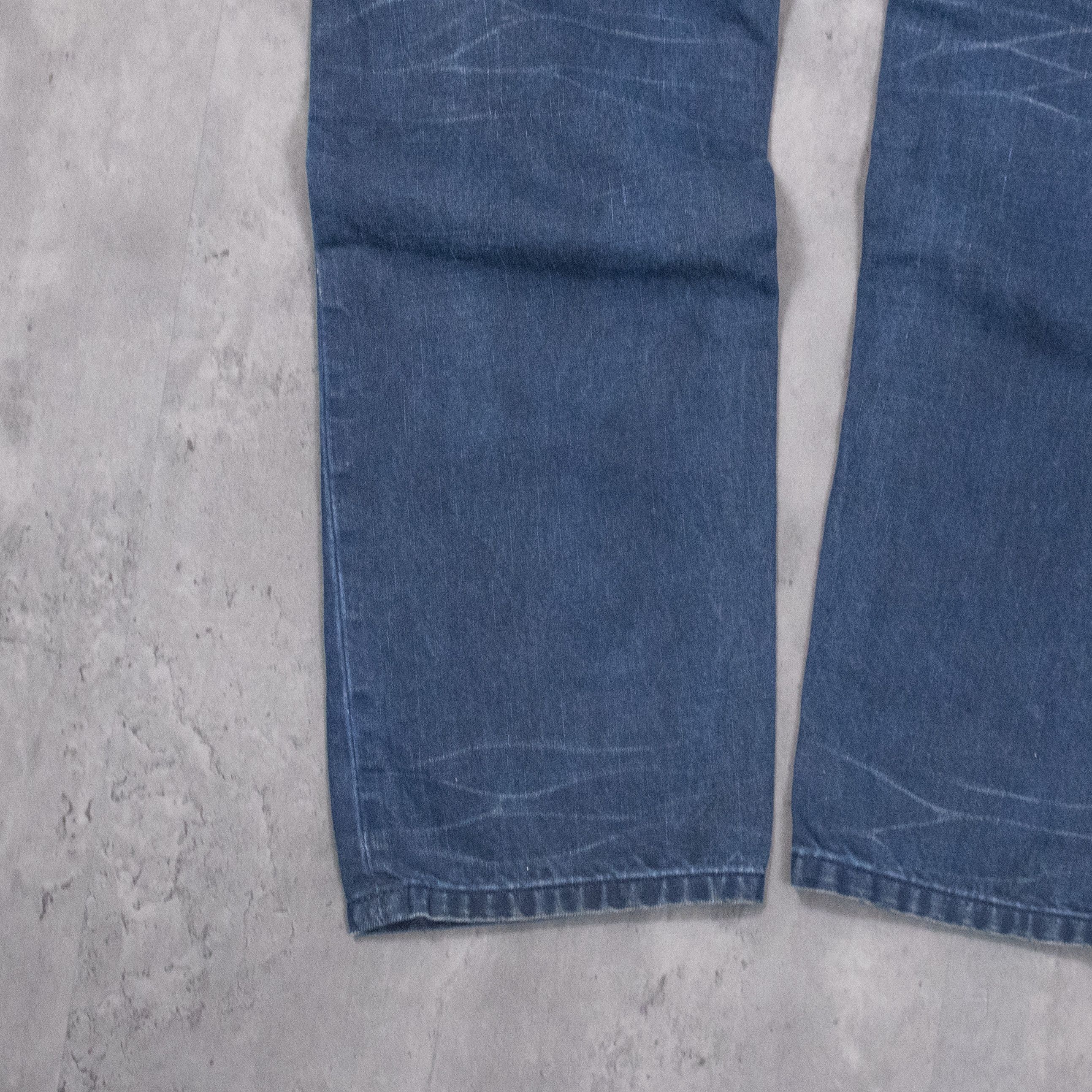 Diesel Vintage Y2K Diesel Brandoom Bootcut Blue Denim Jeans Size US 34 / EU 50 - 15 Thumbnail