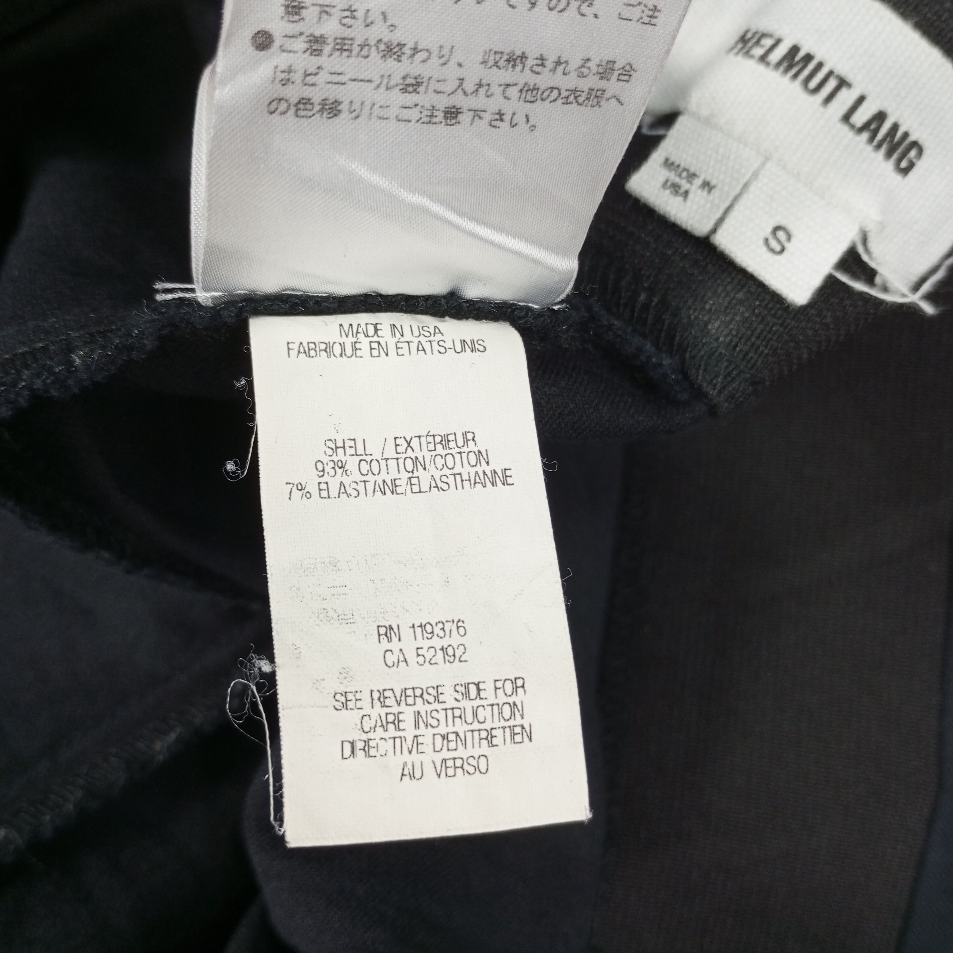 Helmut Lang × Vintage Helmut Lang Designer Brand Style Legging Pants Size 28" / US 6 / IT 42 - 15 Thumbnail