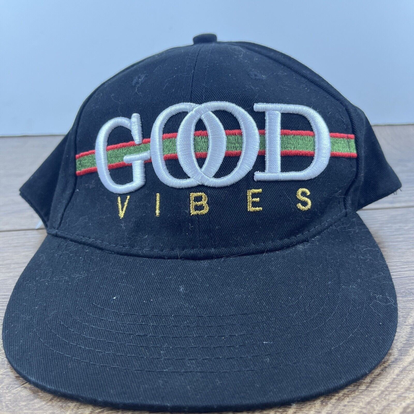 Other Good Vibes Hat Good Vibe Black Hat Adjustable Adult Size Hat Size ONE SIZE - 1 Thumbnail