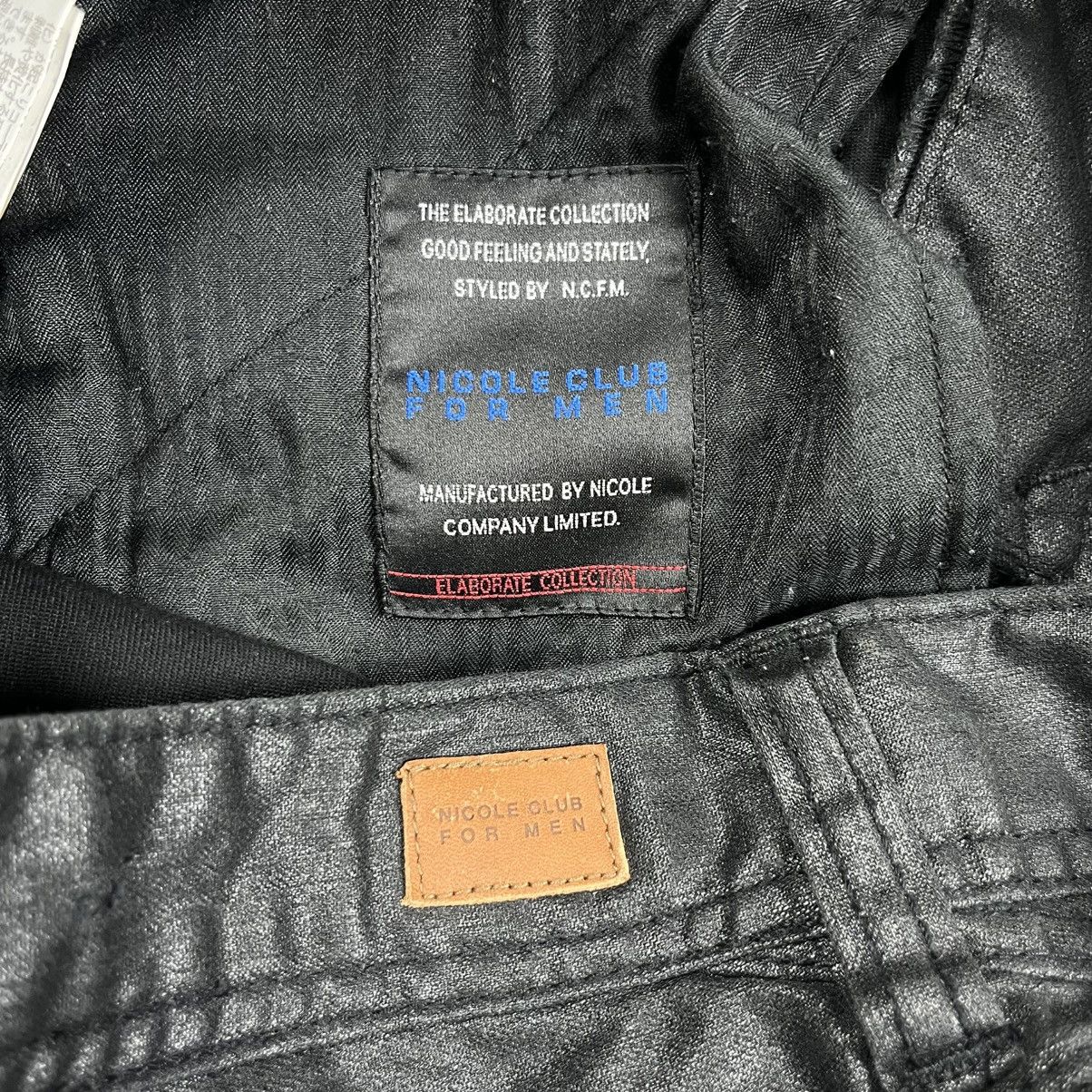 14th Addiction 2000s Nicole Club - Waxed Cargo Pants Size US 29 - 7 Thumbnail