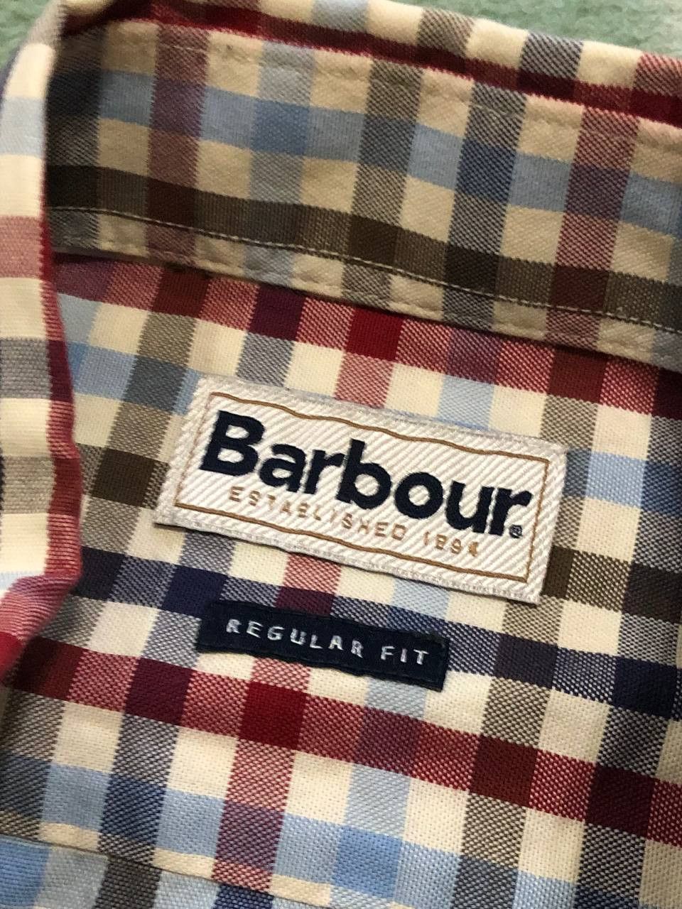 Barbour Vintage Y2K luxury Barbour print Shirt size L streetwear Size US L / EU 52-54 / 3 - 2 Thumbnail