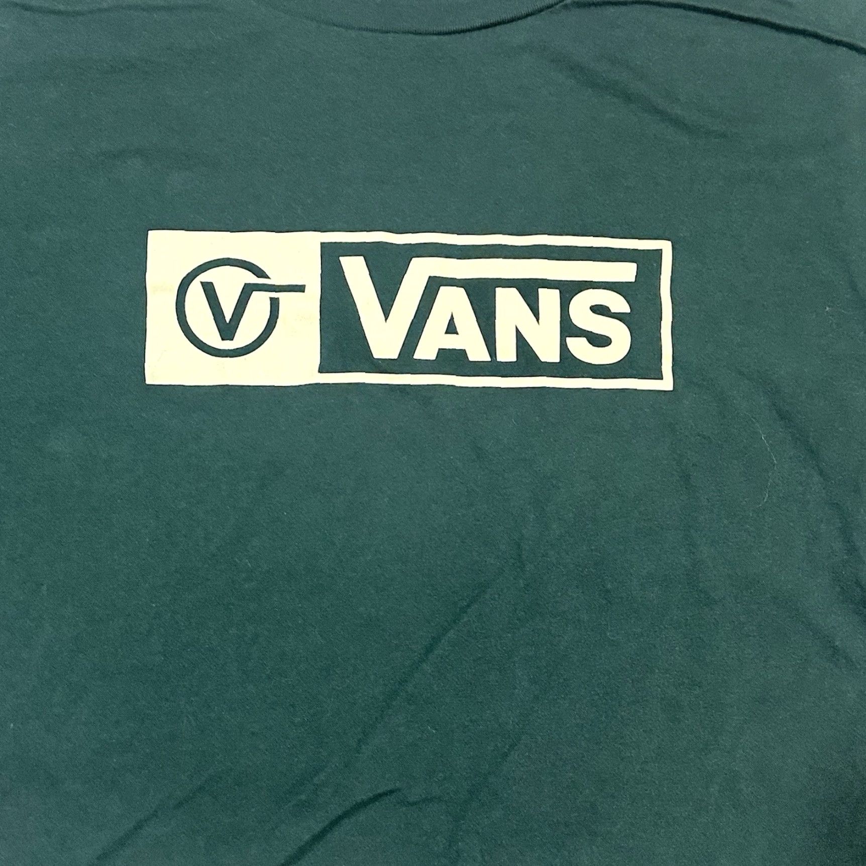 Vans VANS Cropped Crop Top Junior/Teens XL Cotton Multicolor Crew Neck Short Sleeve T-Shirt 90s Skate Boys Girls Mens Womens Size US XL / EU 56 / 4 - 3 Thumbnail