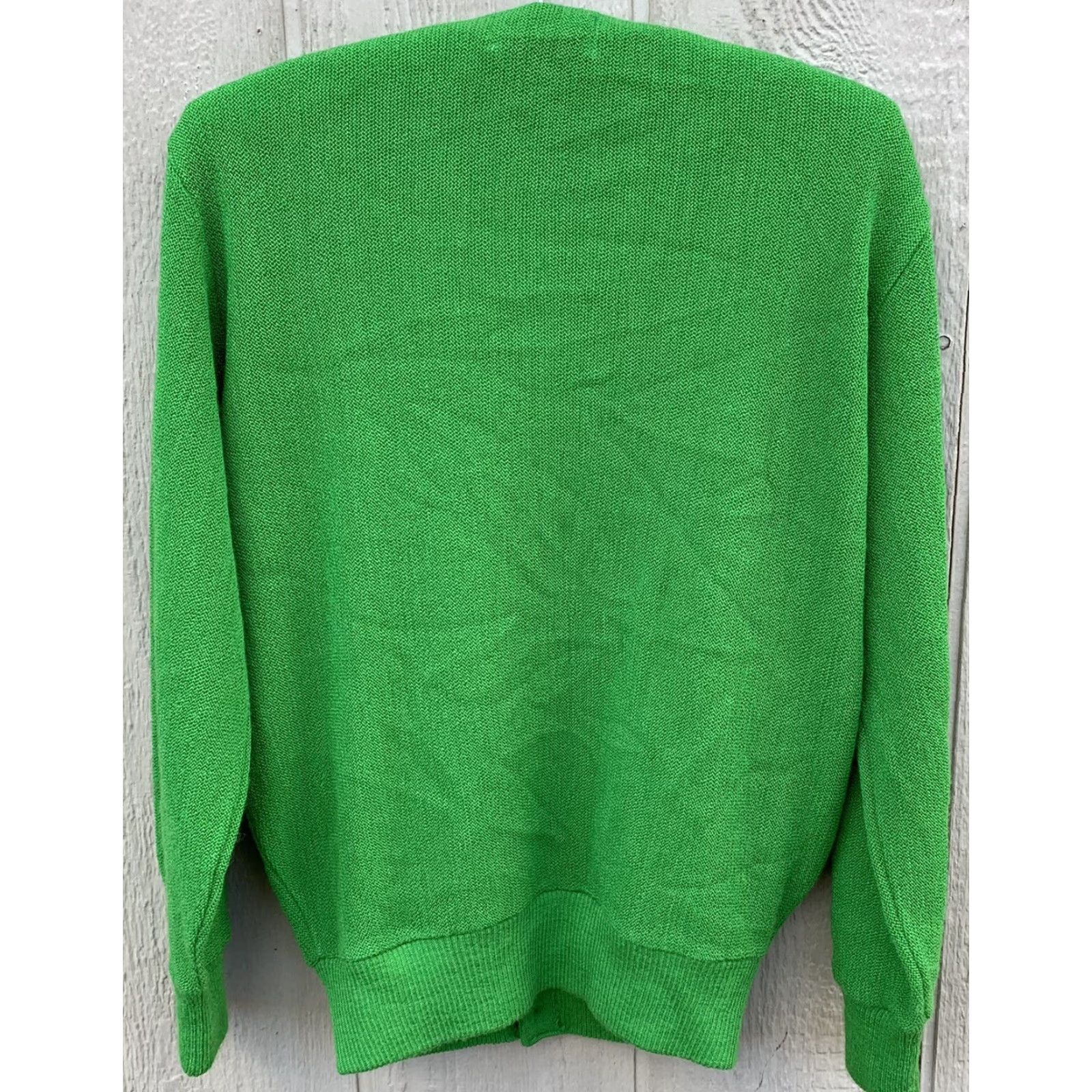 Vintage VINTAGE Bobby Cole by Katakura cardigan sweater golf sweater green size M Size US M / EU 48-50 / 2 - 3 Thumbnail