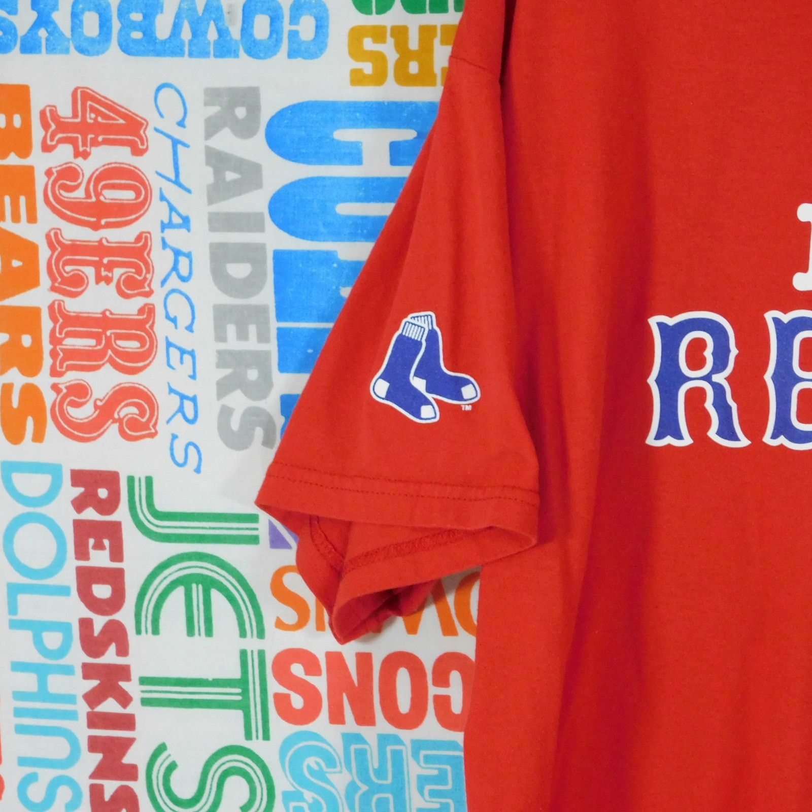 Gildan Boston Red Sox Its Papa Ginos Time Tee Size L Double Sided Size US L / EU 52-54 / 3 - 4 Thumbnail