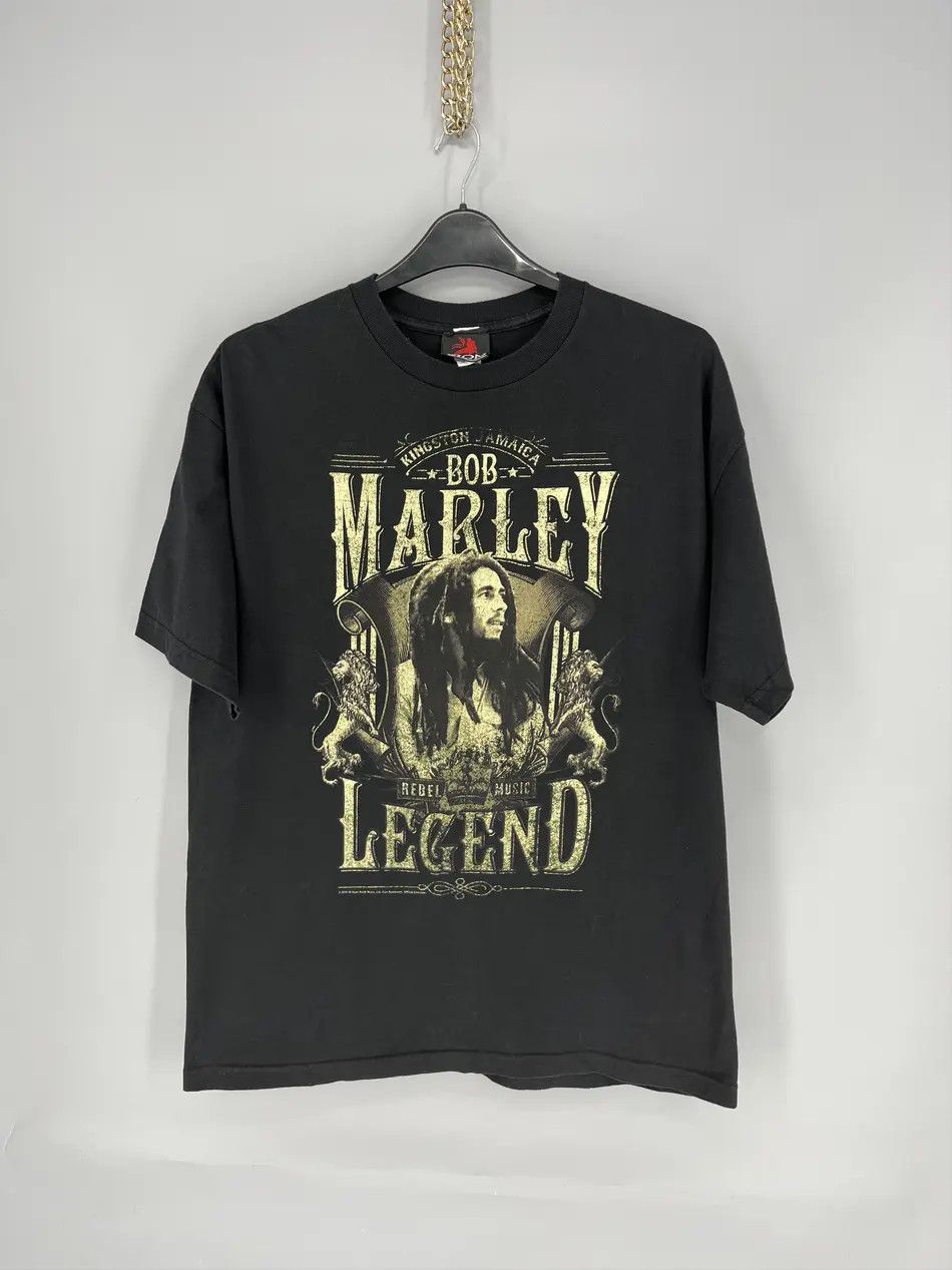 Band Tees × Vintage Bob Marley vintage 2010 big logo T-shirts size XL Size US XL / EU 56 / 4 - 1 Thumbnail