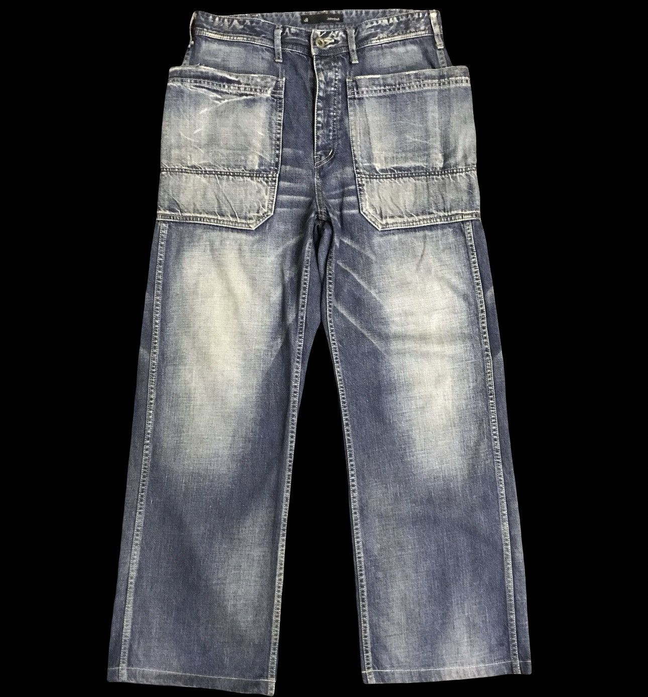 Japanese Brand D130 Very Rare Johnbull Japan Gardener Jeans Size US 30 / EU 46 - 1 Thumbnail