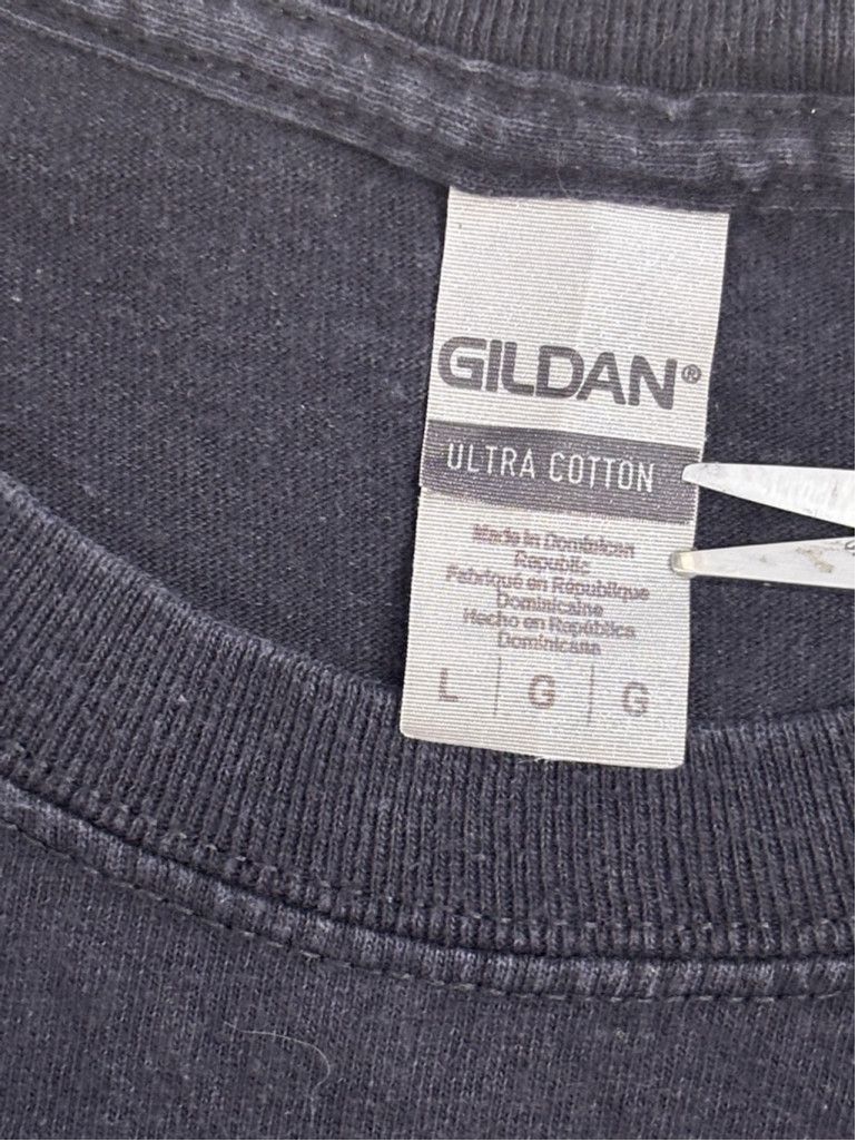 Gildan Men's Gildan T-shirt Size L Black Rudy's BBQ Size US L / EU 52-54 / 3 - 7 Thumbnail