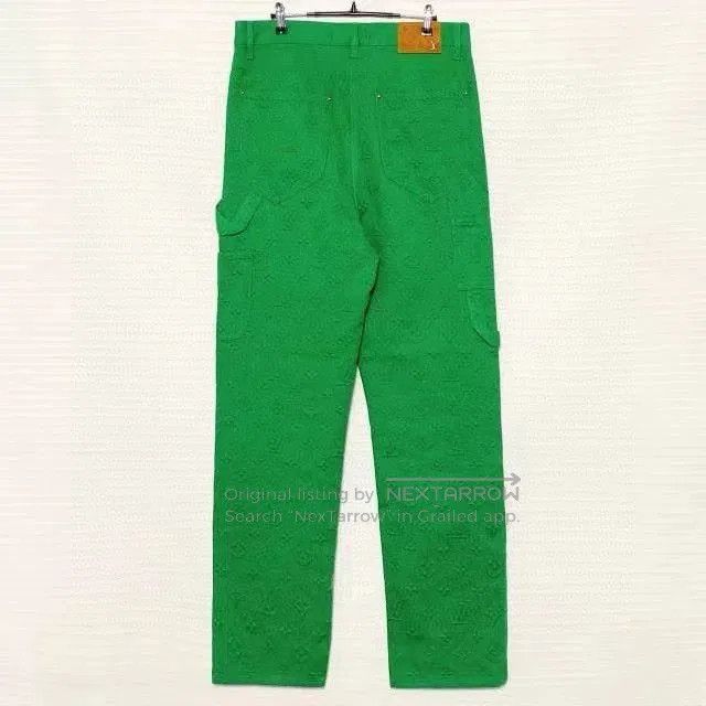Louis Vuitton Louis Vuitton Runway Cargo Solid Jeans Men's. Size US 33 - 2 Thumbnail