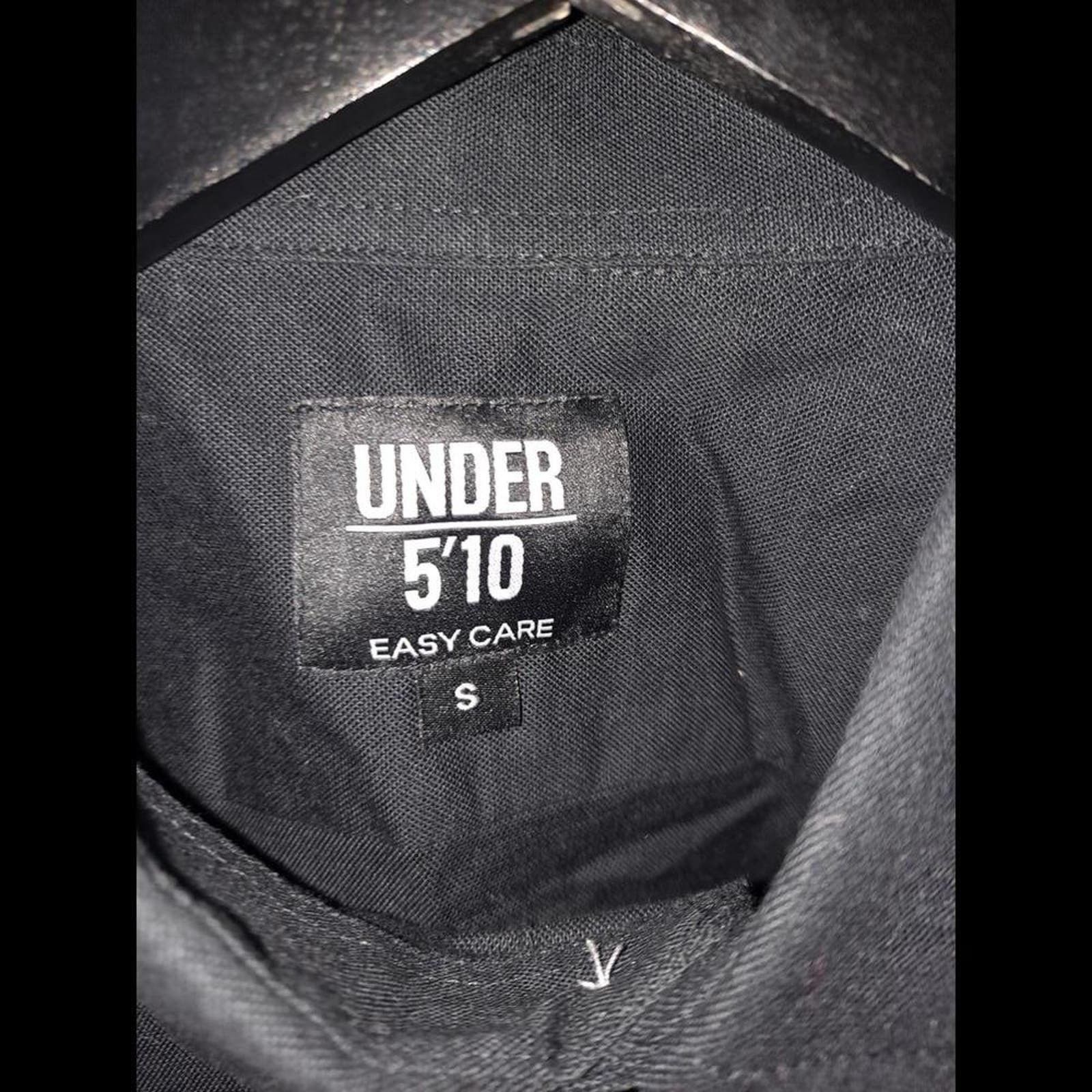 Other Under 5'10" (U-510) Stretch Oxford Black Button Dwn Small Size US S / EU 44-46 / 1 - 6 Thumbnail
