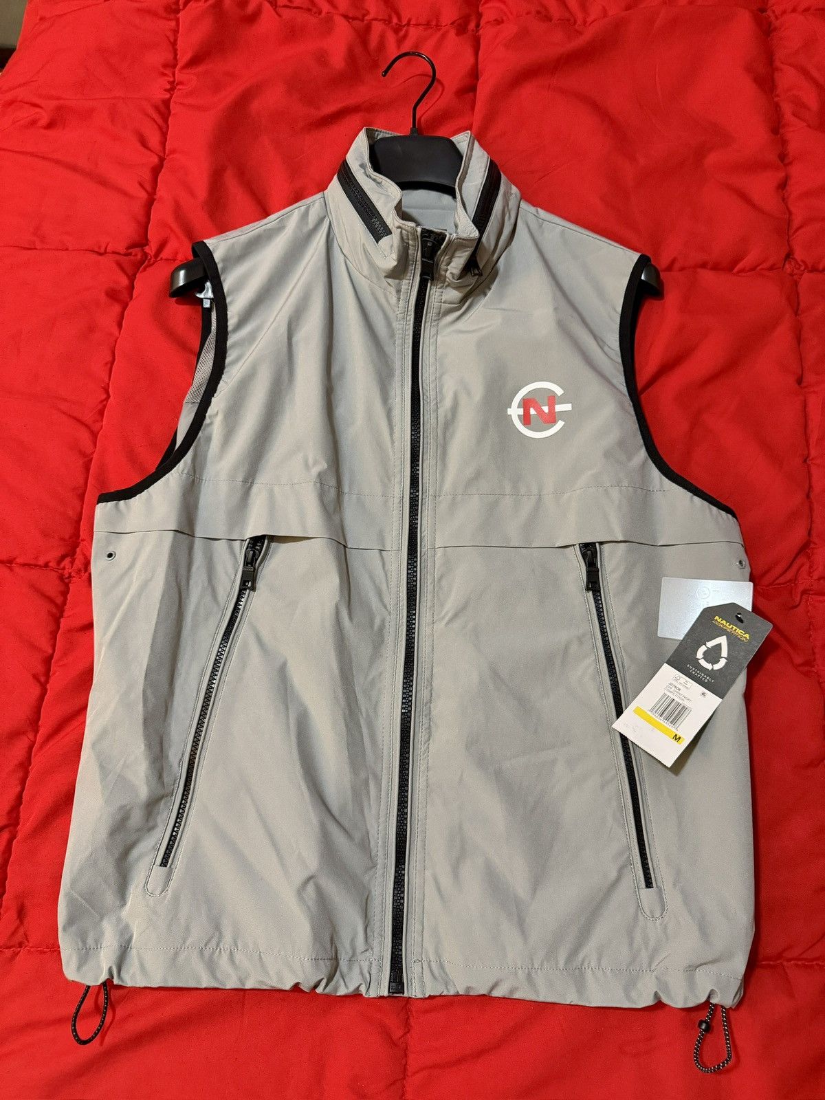 Nautica Nautica Competition Men's Light Gray Windbreaker Vest size M Size US M / EU 48-50 / 2 - 1 Thumbnail