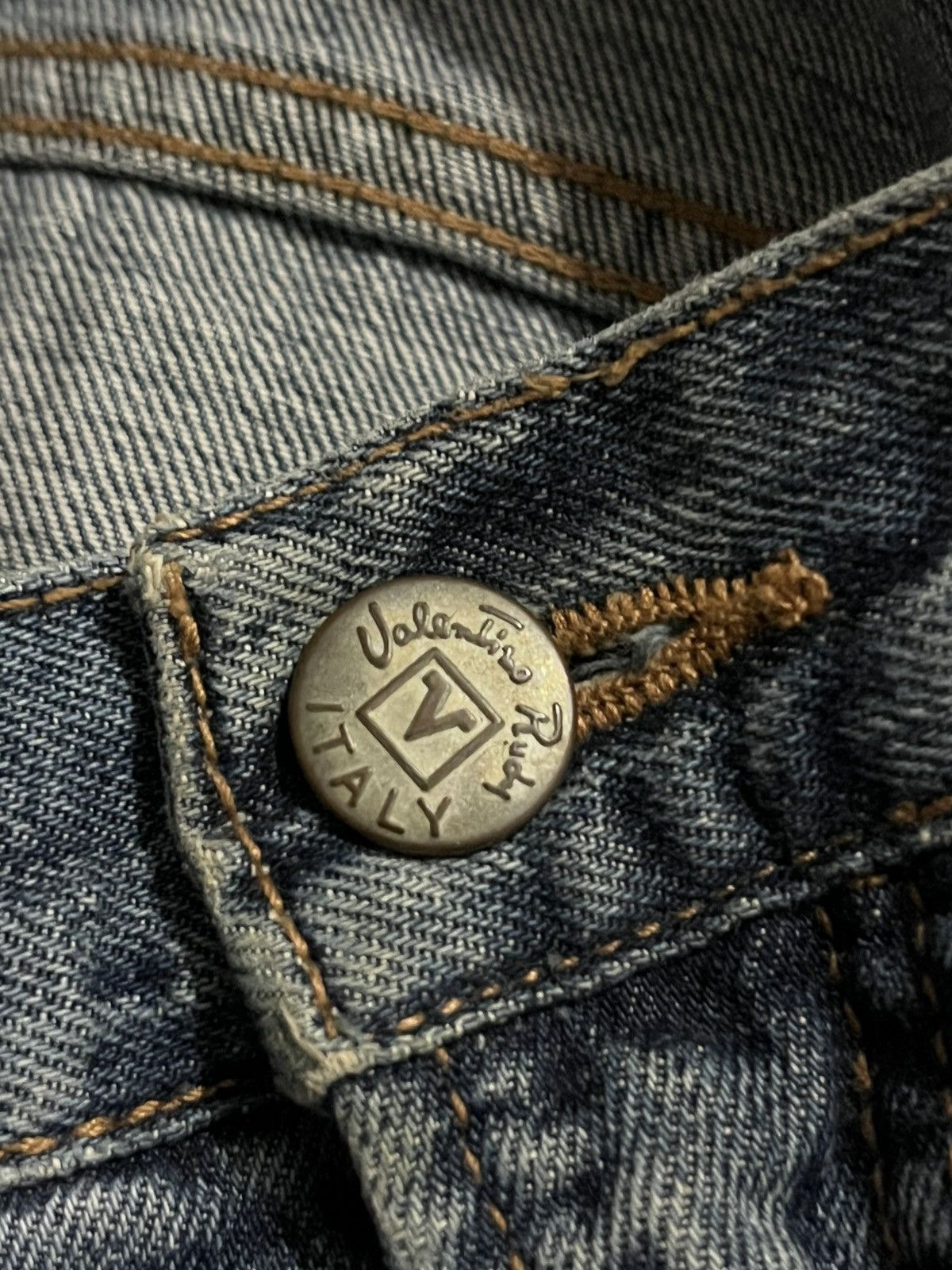 Vintage Vintage Valentino Rudy Denim Jeans Size US 32 / EU 48 - 9 Thumbnail