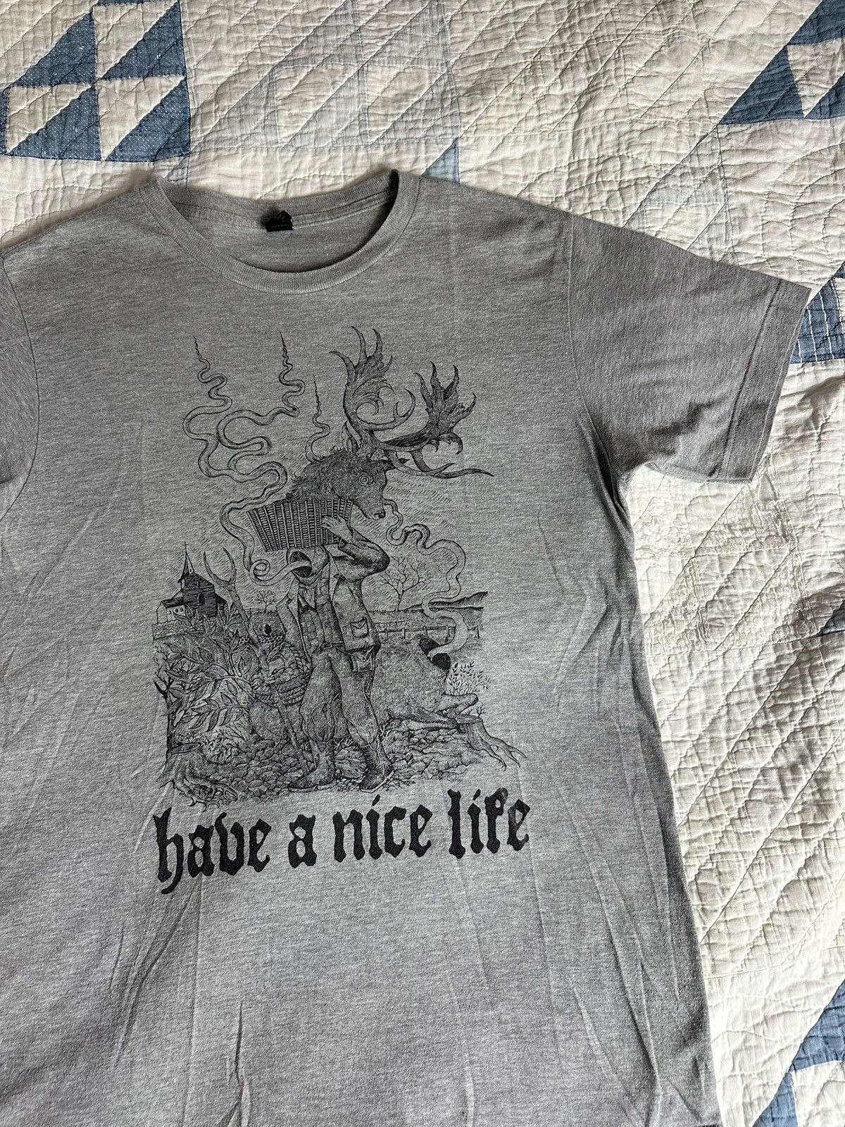 Band Tees 2018 Have a Nice Life tee Size US M / EU 48-50 / 2 - 1 Thumbnail