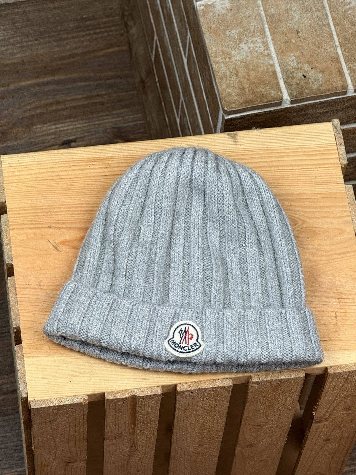 Moncler Moncler Wool Beanie Hat Size ONE SIZE - 1 Thumbnail