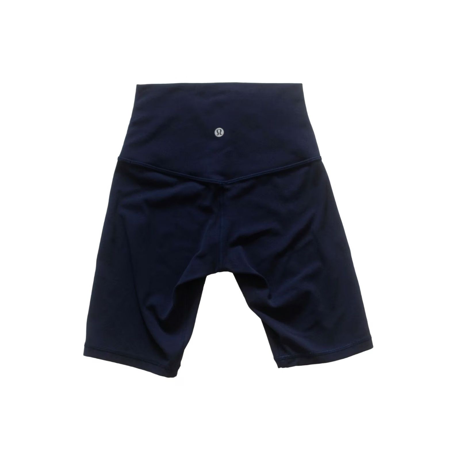 Lululemon VINTAGE LULULEMON AVTIVE YOGA ALIGN HIGH RISE WORKOUT BLANK BLUE 8" SHORTS WMNs SZ2 2020 Size 26" / US 2 / IT 38 - 2 Thumbnail