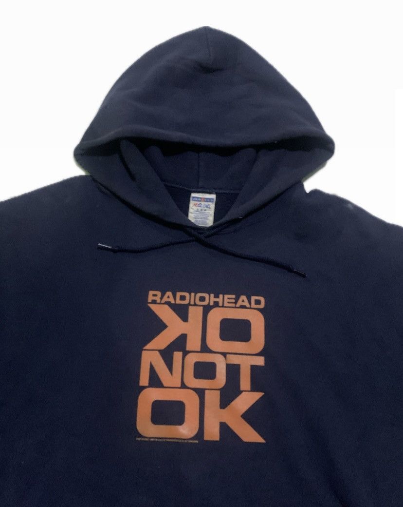 Band Tees Vintage Radiohead Ok Computer Hoodie Size US L / EU 52-54 / 3 - 4 Thumbnail
