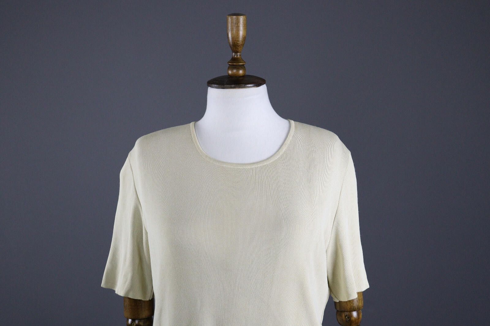 Designer Ladies Max Mara Casual Classic Knit Shirt Sweater Size L Size L / US 10 / IT 46 - 3 Thumbnail