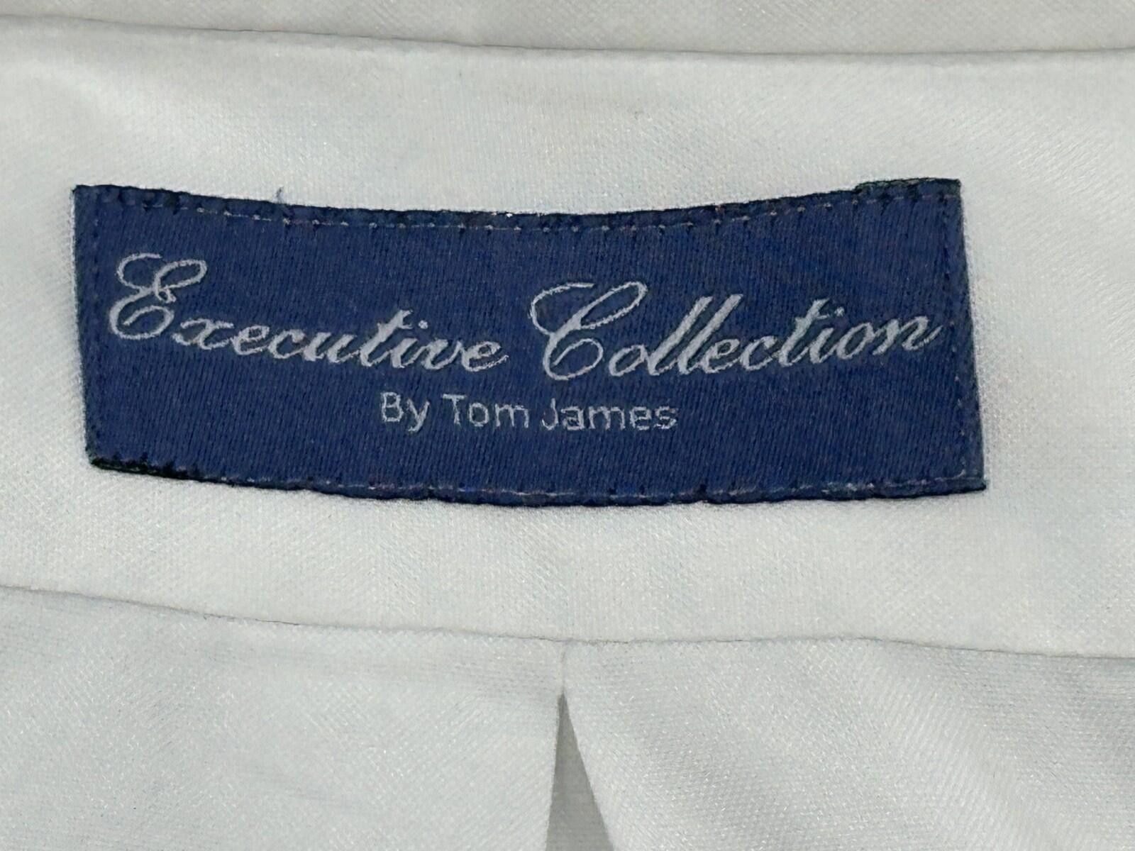 Other Tom James Executive Collection Oxford Button Up White Men XL Size US XL / EU 56 / 4 - 6 Thumbnail
