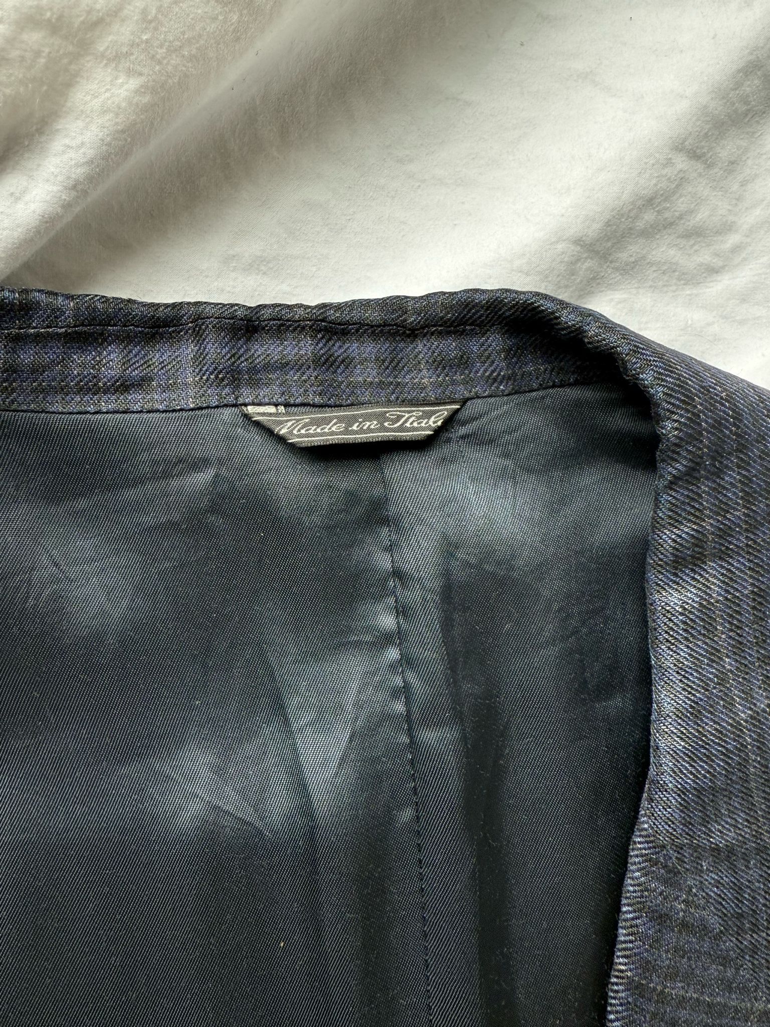 Versace Vintage Gianni Versace 100% Linen Blazer - Made in Italy Size 48R - 5 Thumbnail