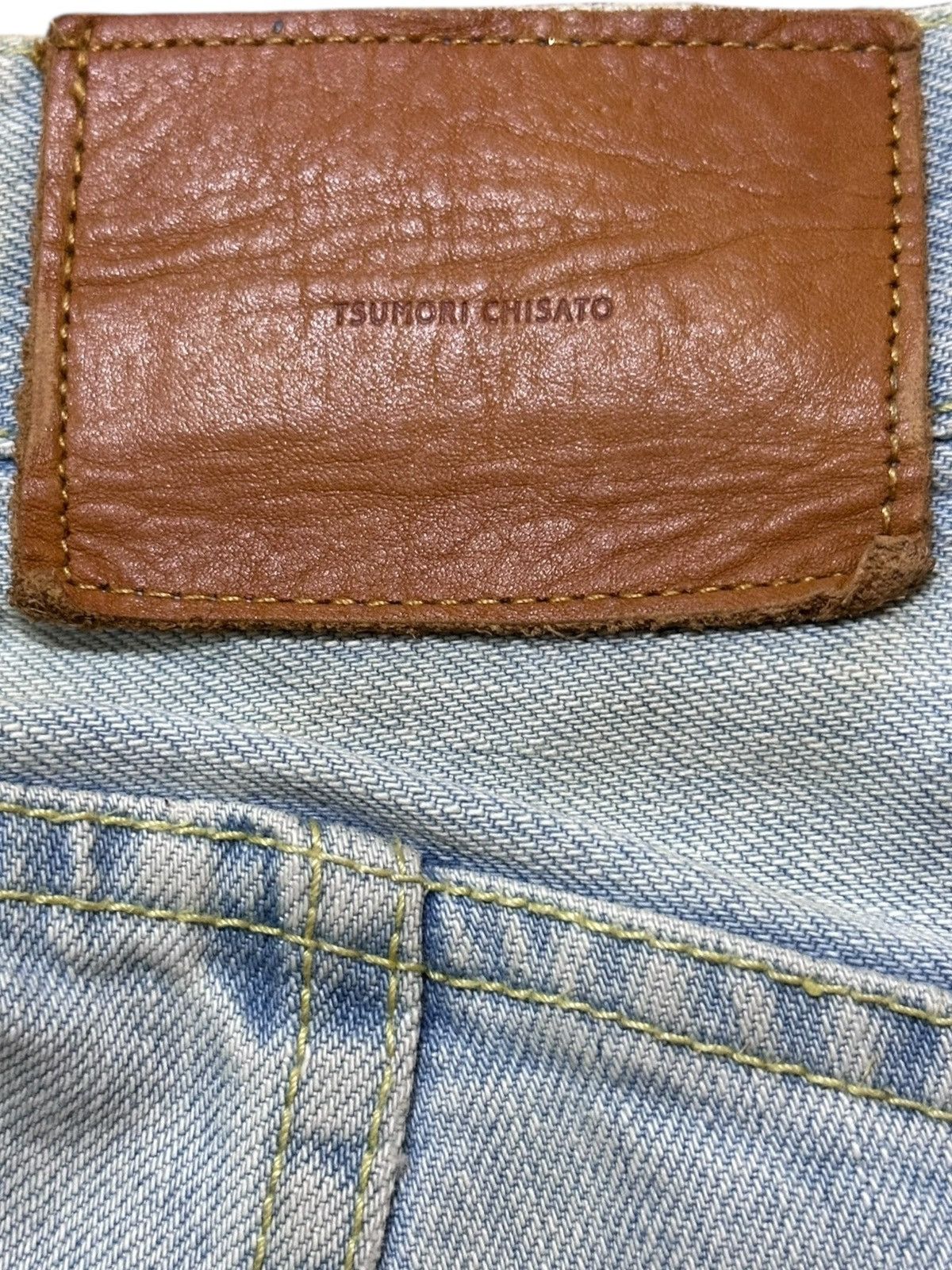 Tsumori Chisato Vintage Tsumori Chisato Selvedge Faded Denim Size US 31 - 12 Thumbnail