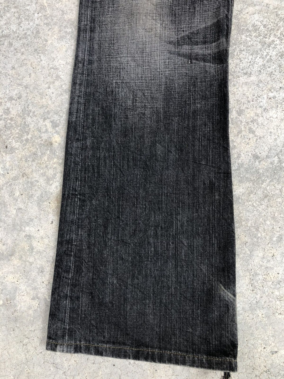 If Six Was Nine Y2k Levi’s 517 Flared Jeans Distressed Denim Size US 33 - 6 Thumbnail