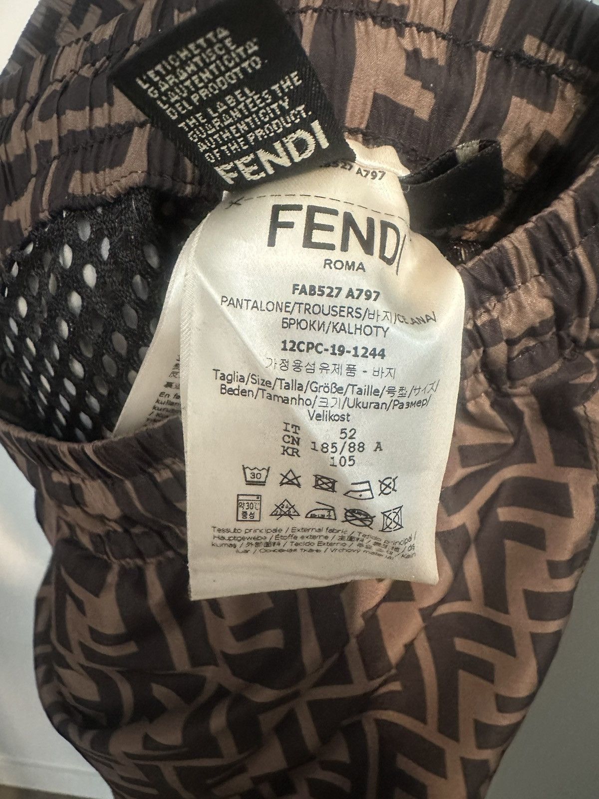 Fendi Fendi FF Logo Sprint Track Pants Size US 36 / EU 52 - 6 Thumbnail