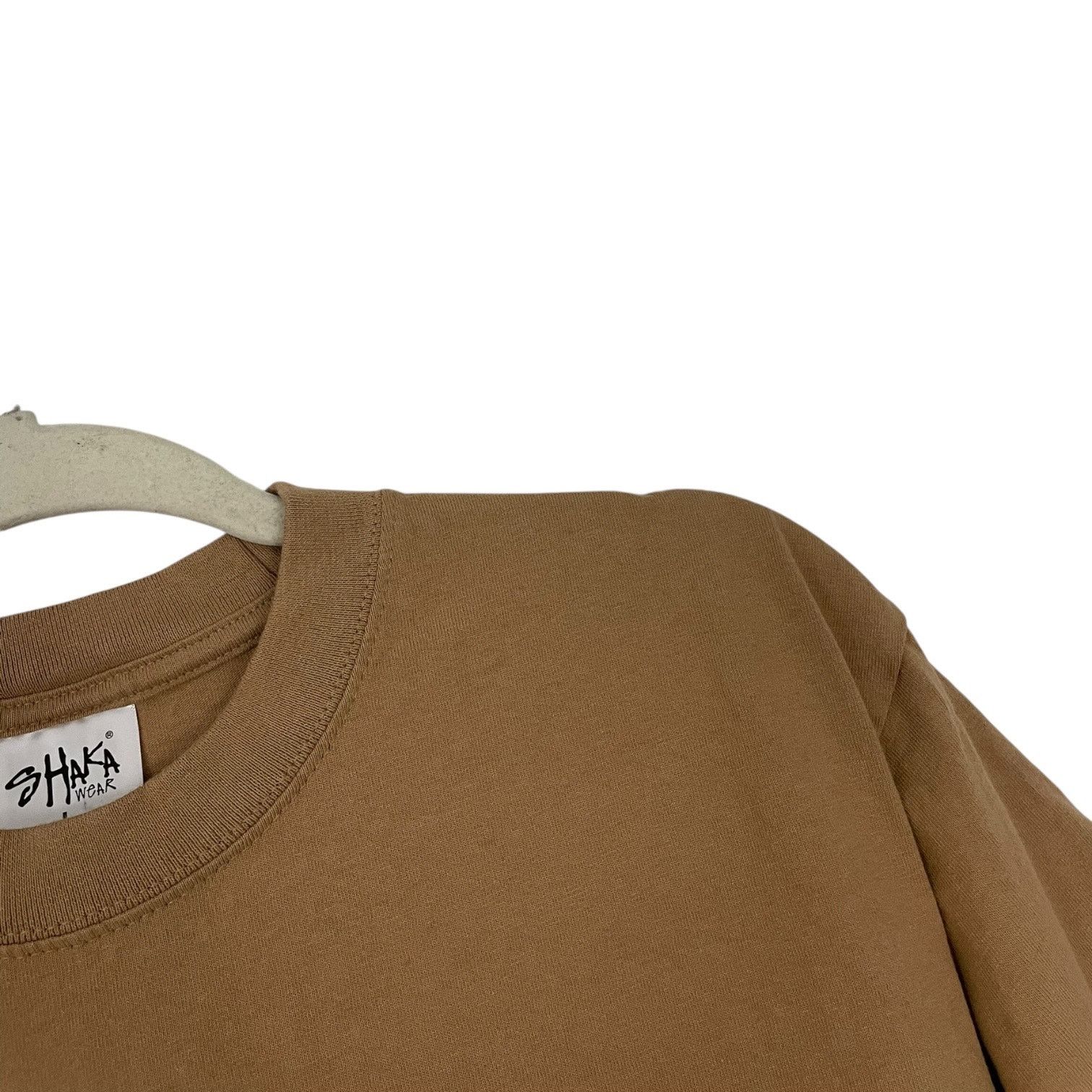Other Shaka Wear Super Max Heavy Mens Beige Short Sleeve Tee Size US L / EU 52-54 / 3 - 2 Thumbnail