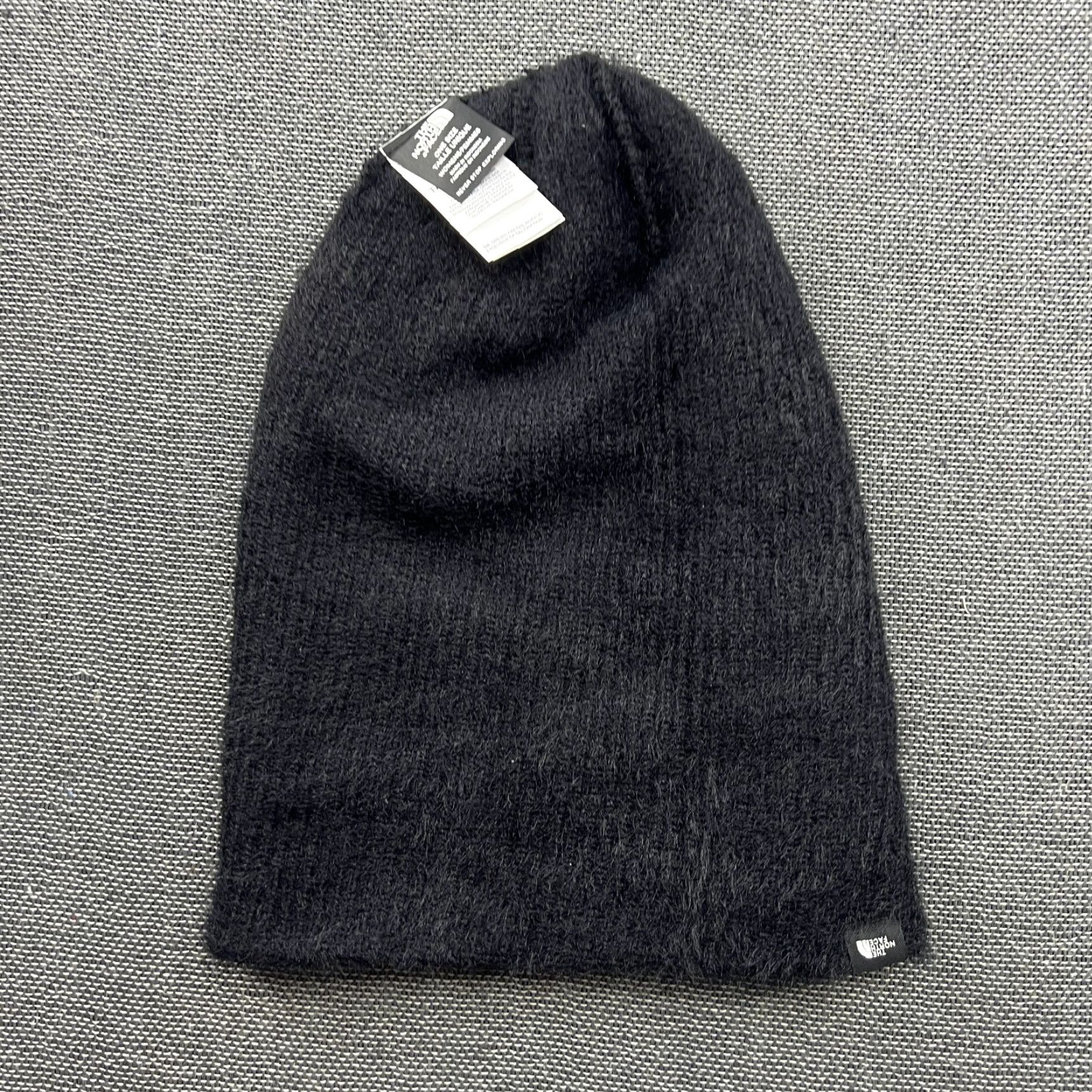 The North Face The North Face Womens Beanie Hat One Size Gray Fleece Knitted Thermal Size ONE SIZE - 4 Thumbnail