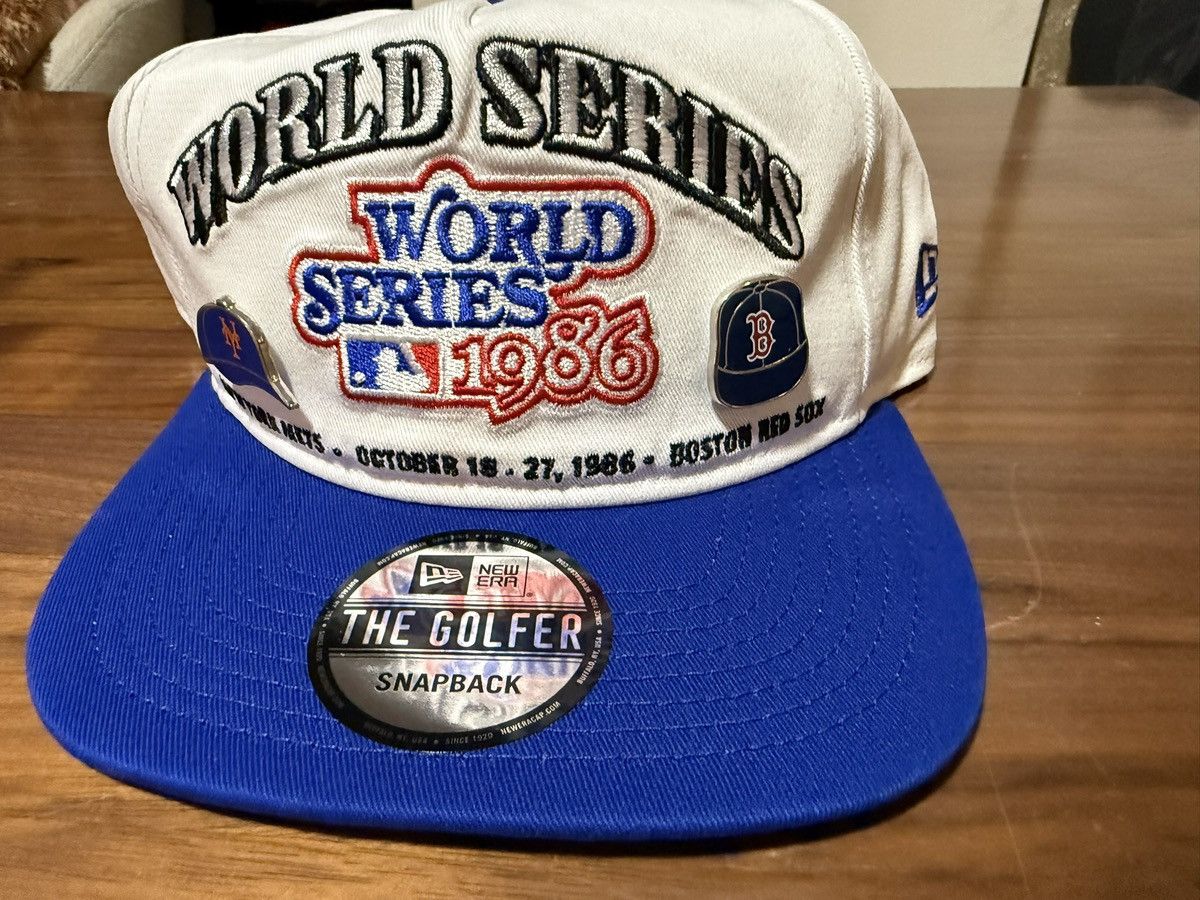 New Era New Era NY Mets World Series 1986 Championship Pin Golfer Size ONE SIZE - 3 Thumbnail