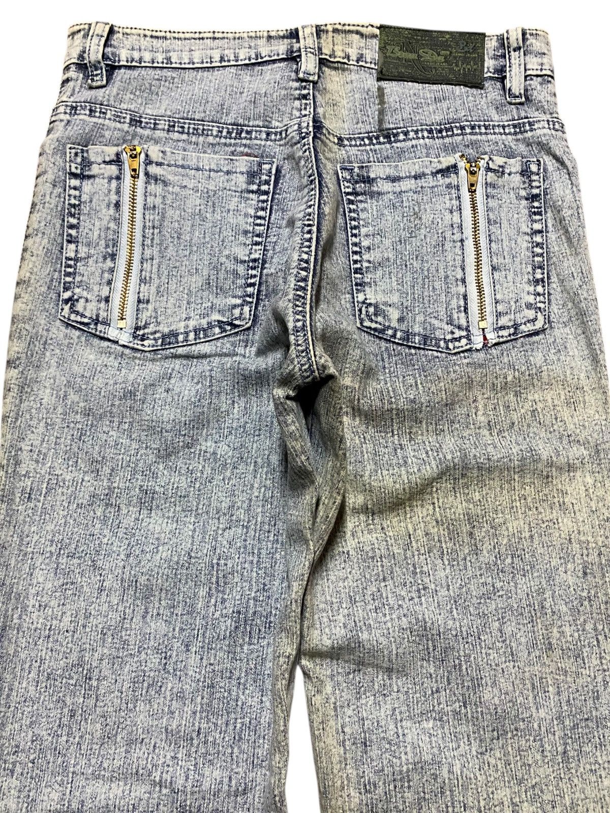 Japanese Brand Vintage Japanese Brand Brenda Zipper Skinny Jeans Size 26" / US 2 / IT 38 - 4 Thumbnail