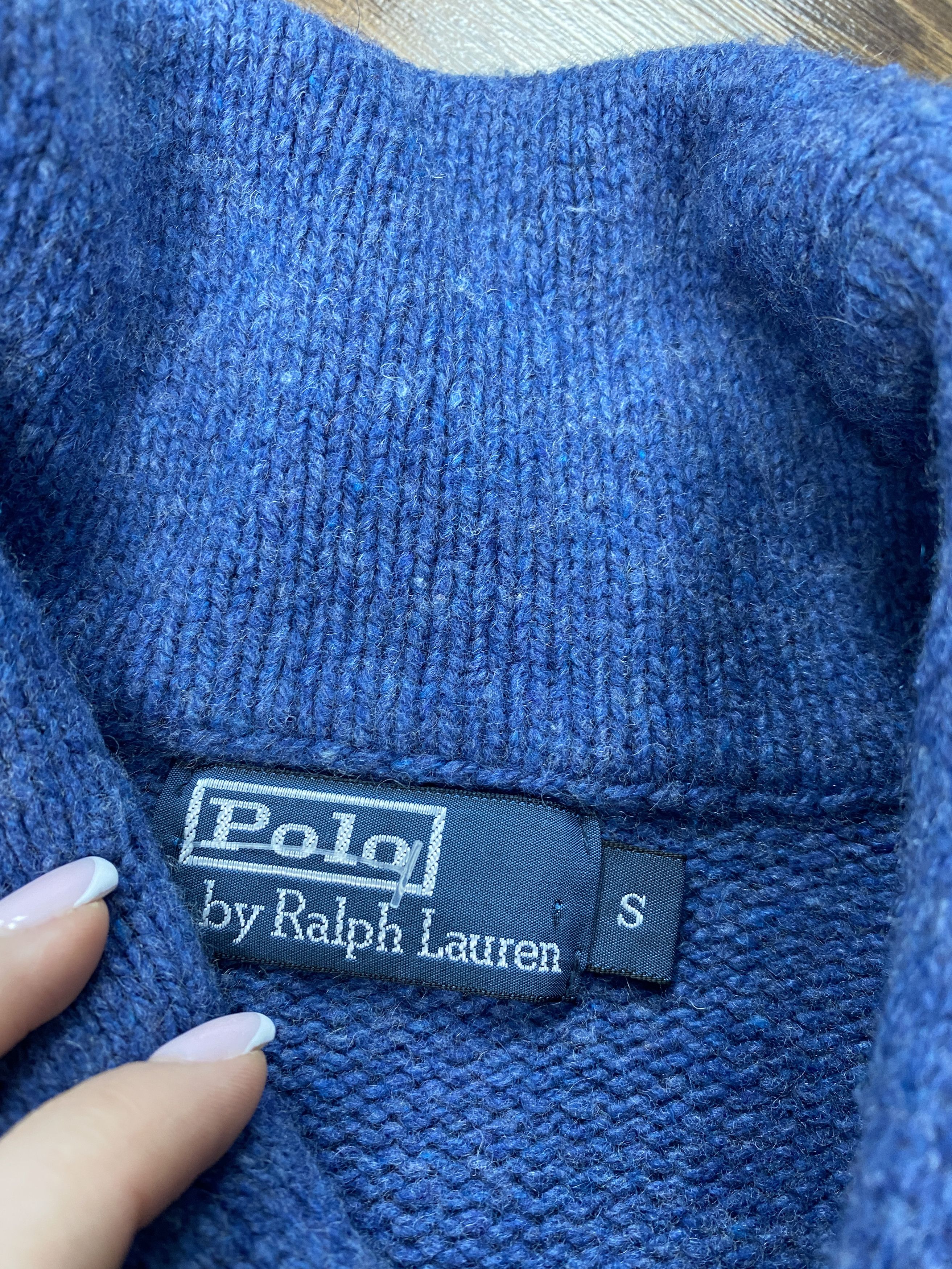 Polo Ralph Lauren × Ralph Lauren Polo Ralph Lauren vintage merino wool knit sweater cardigan Size US S / EU 44-46 / 1 - 4 Thumbnail