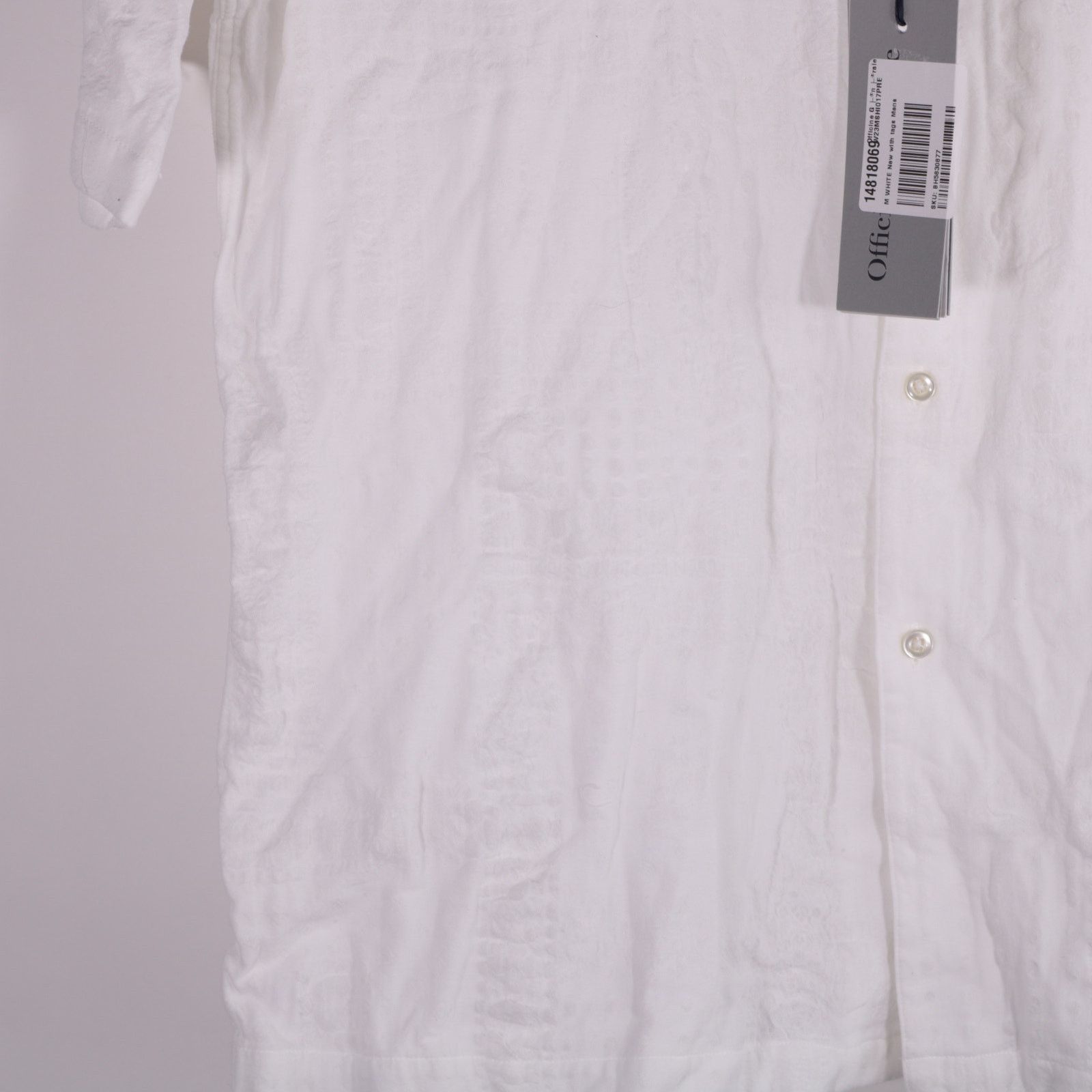 Officine Generale Officine Generale Textured Double Layer Shirt Shirt Medium Size US M / EU 48-50 / 2 - 4 Thumbnail