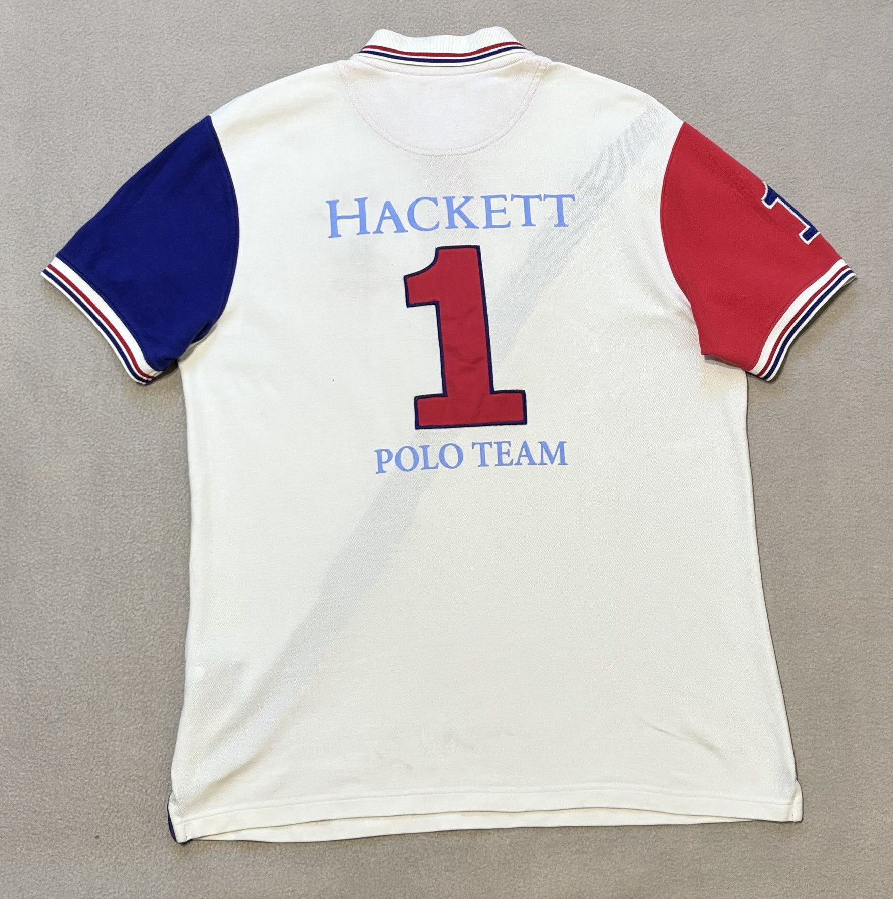 Hackett Polo Hackett London Army Polo #1 Size. L Size US L / EU 52-54 / 3 - 13 Thumbnail