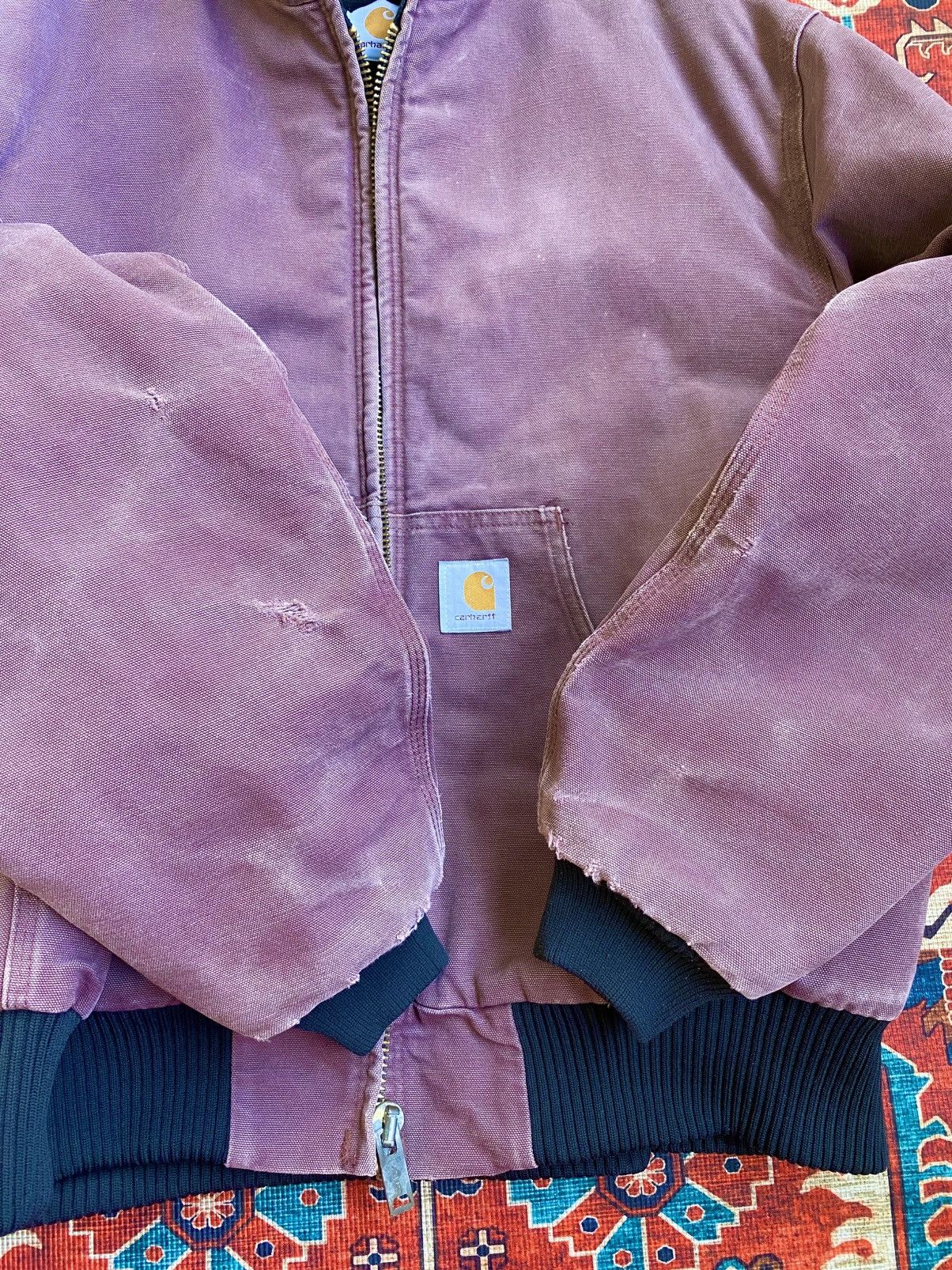 Carhartt SOLD OUT Vintage Carhartt J04 RUM Active Duck Jacket Size US L / EU 52-54 / 3 - 8 Thumbnail