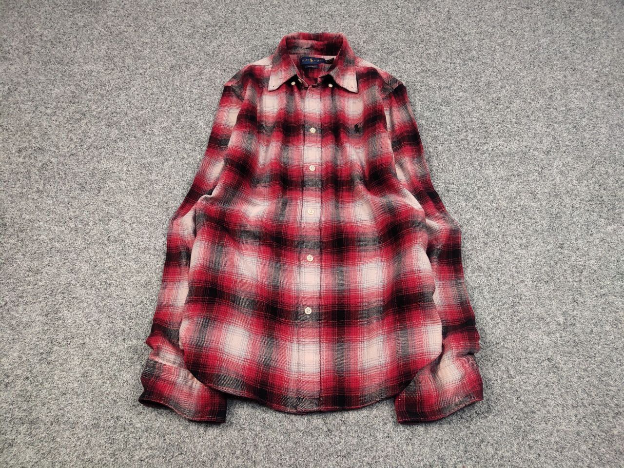 Polo Ralph Lauren Vintage Polo Ralph Lauren Perfect checkered Flannel Shirt Size US L / EU 52-54 / 3 - 2 Thumbnail