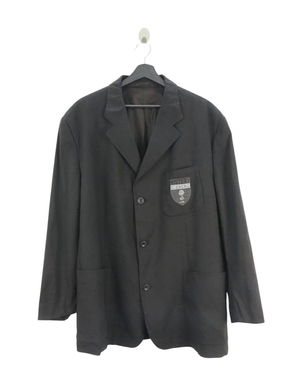 Iceberg Iceberg History Linen Blazer Coat Jacket Size US XXL / EU 58 / 5 - 1 Thumbnail