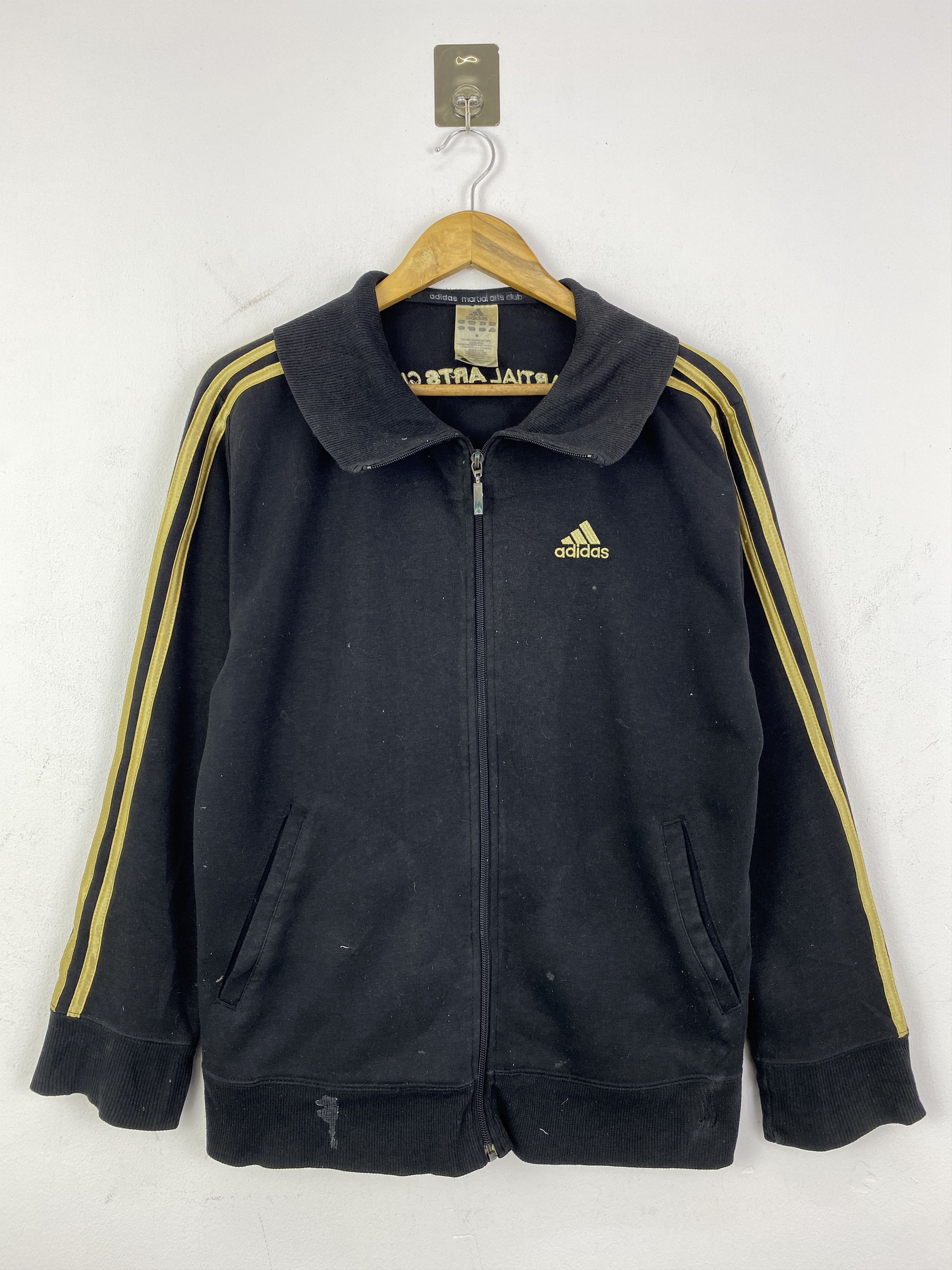 Adidas Vintage Adidas Zipper Up Sweater SH0200 Size US L / EU 52-54 / 3 - 1 Thumbnail