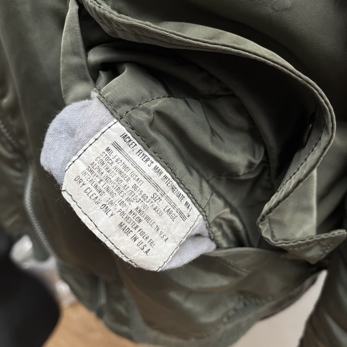 Alpha Industries ✅ 1 Of 1 Vintage Alpha Industries Bomber Aphex Twin Size US L / EU 52-54 / 3 - 8 Thumbnail