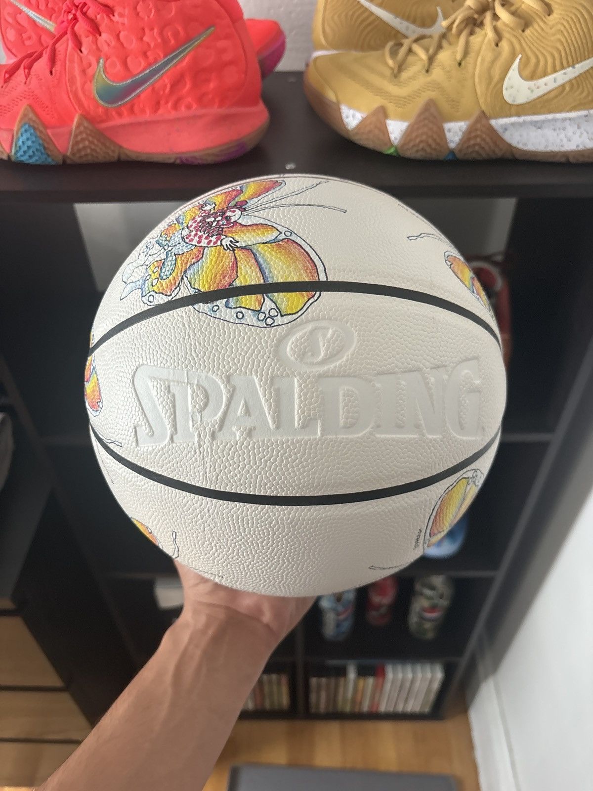 Supreme Supreme Gonz Butterfly Spalding Basketball | Grailed
