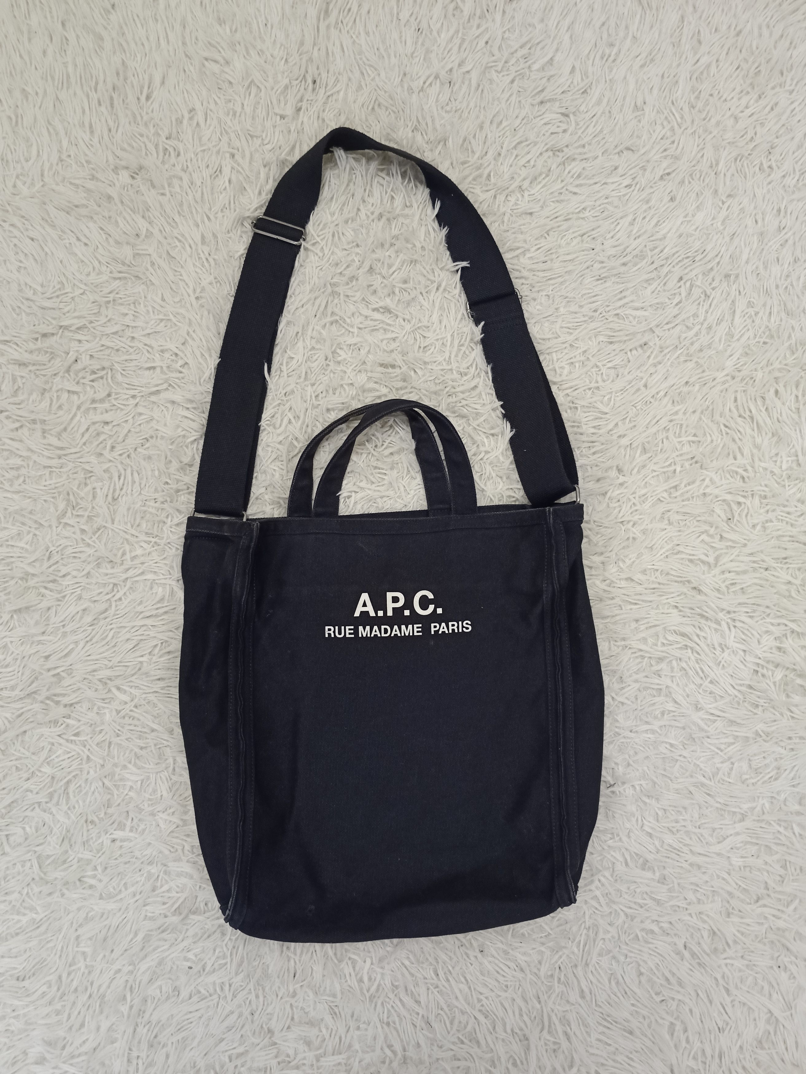 A.P.C. AP.C RUE MADAME PARIS CANVAS COTTON 2WAYS Size ONE SIZE - 2 Thumbnail